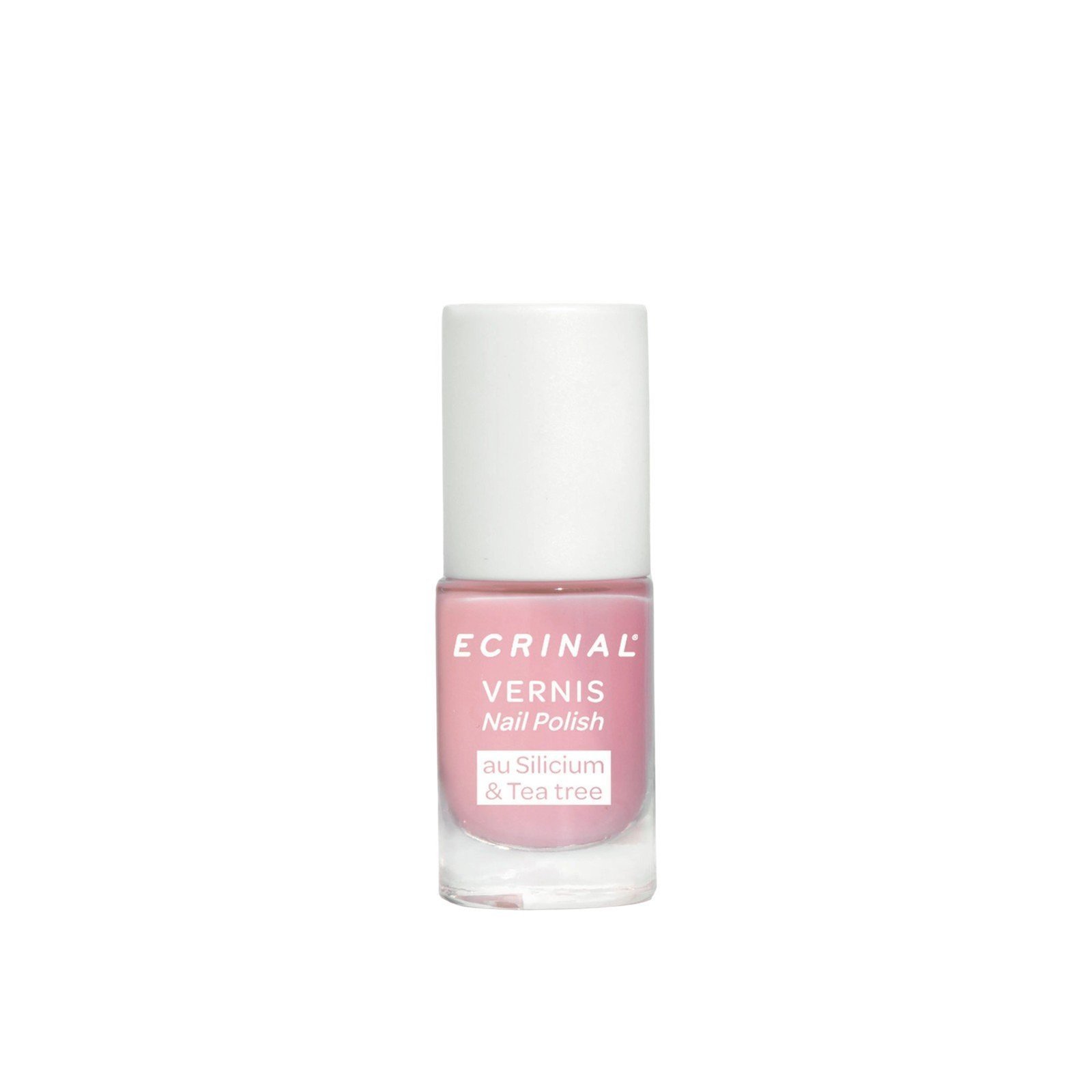 Ecrinal Silicium & Tea Tree Nail Polish Pearl Pink 5ml