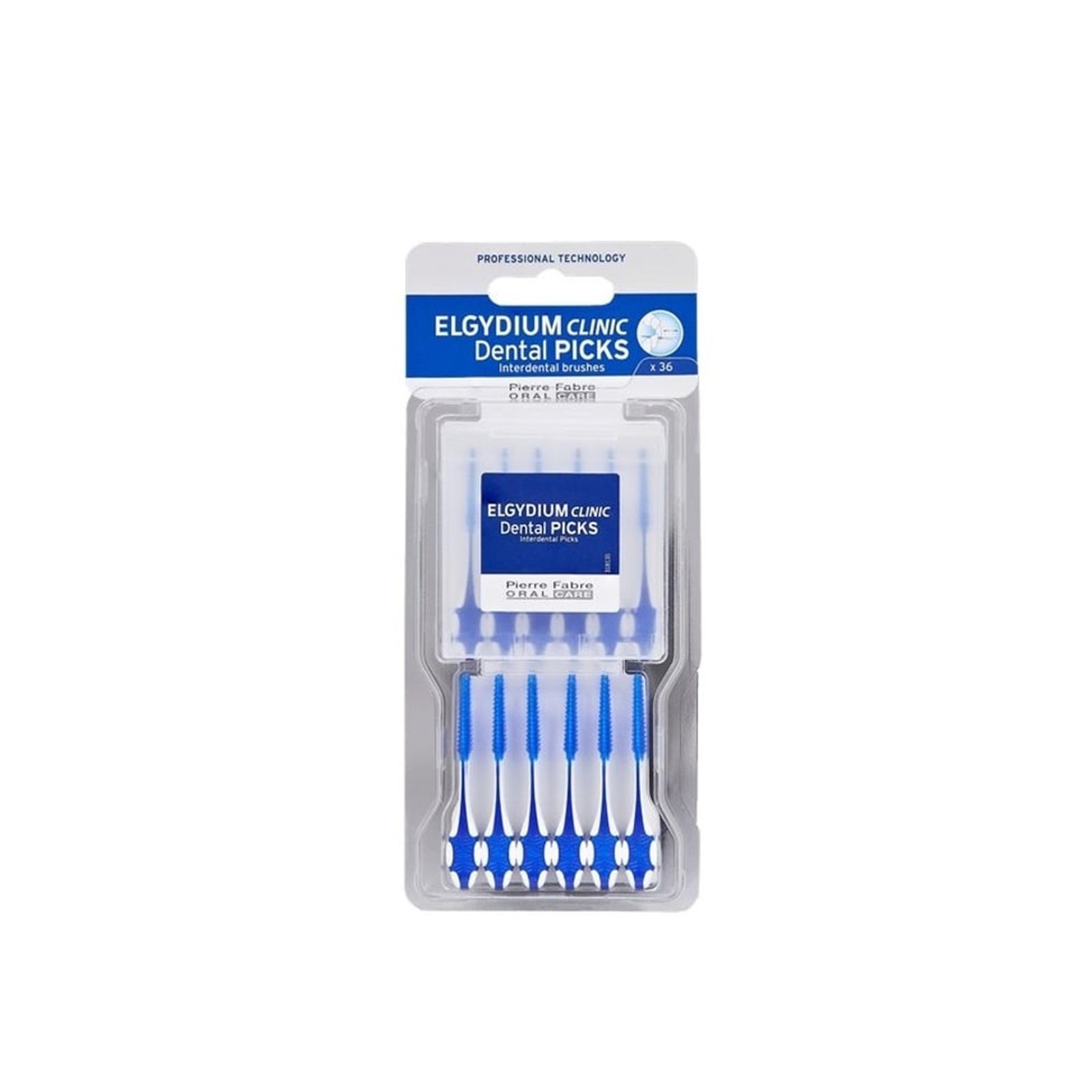 Elgydium Clinic Dental Picks Interdental Brushes x36