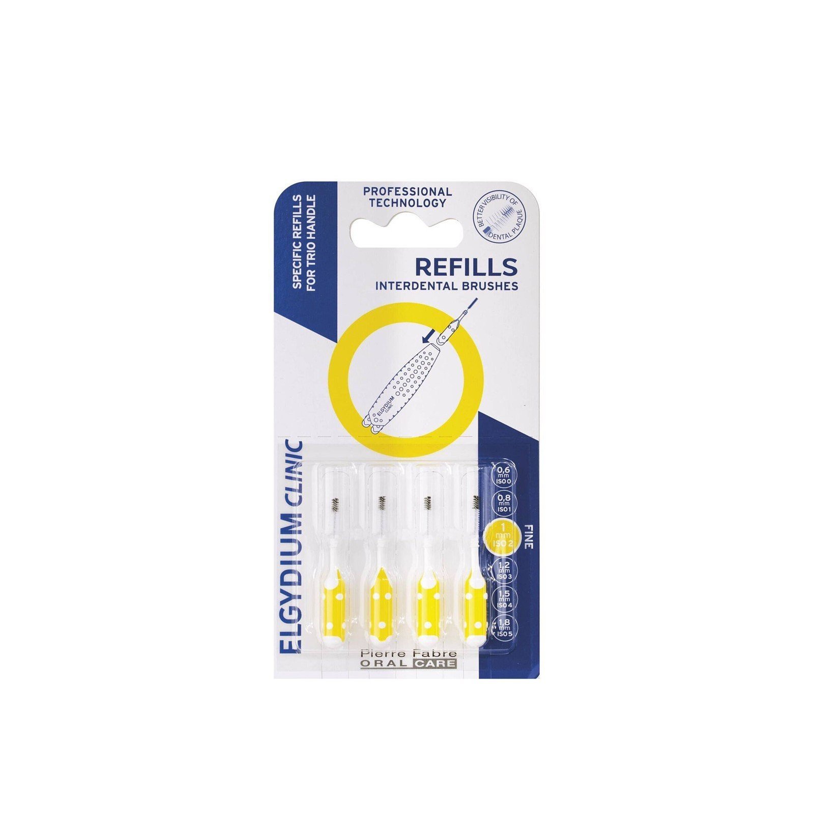 Elgydium Clinic Interdental Brushes Refill ISO 2 x4