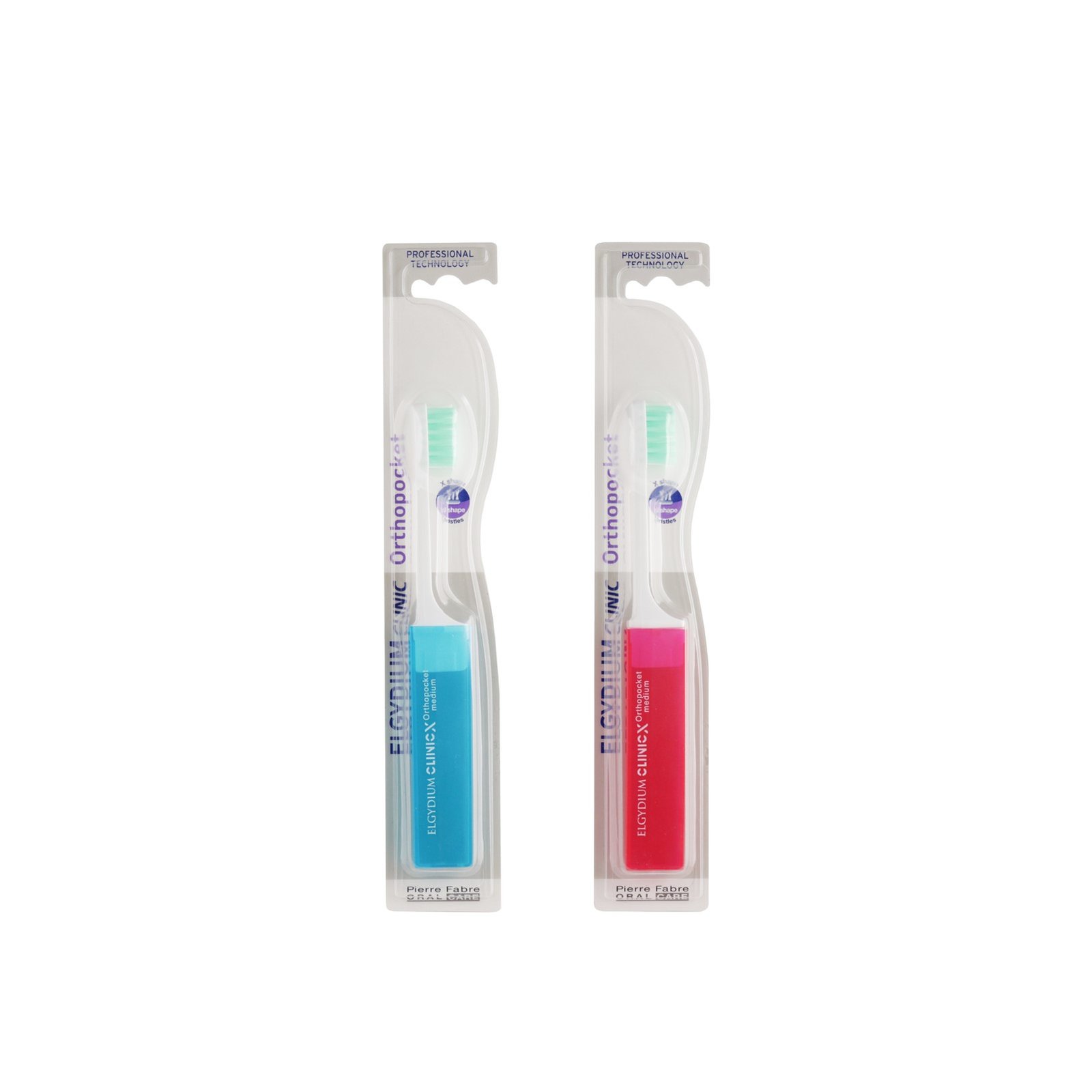 Elgydium Clinic Orthopocket Toothbrush x1