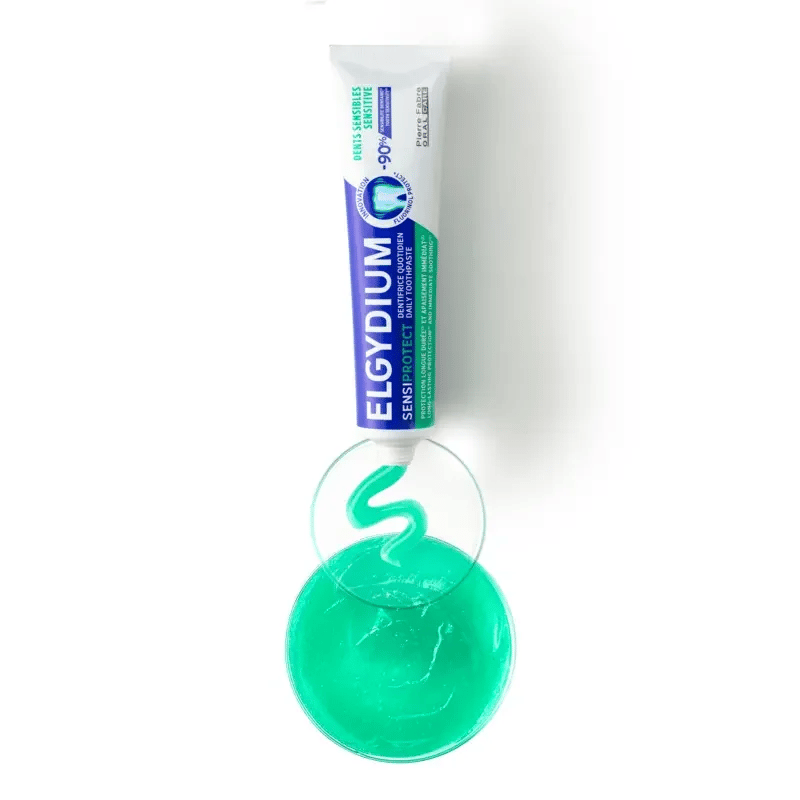 Elgydium معجون أسنان «Sensiprotect» للأسنان الحساسة للاستخدام اليومي، 75 مل