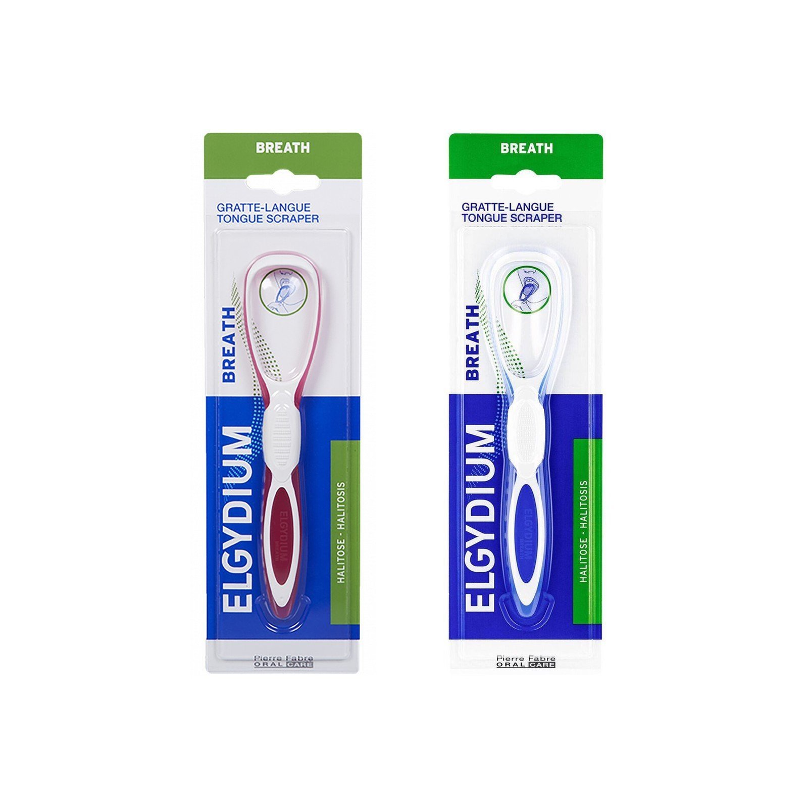 Elgydium Tongue Scraper for Halitosis