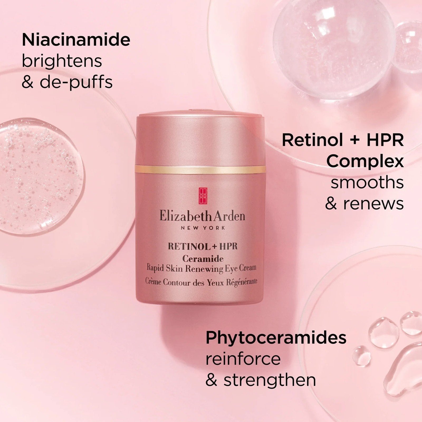 Elizabeth Arden Retinol + HPR Ceramide Rapid Skin Renewing Eye Cream 15ml (0.5floz)