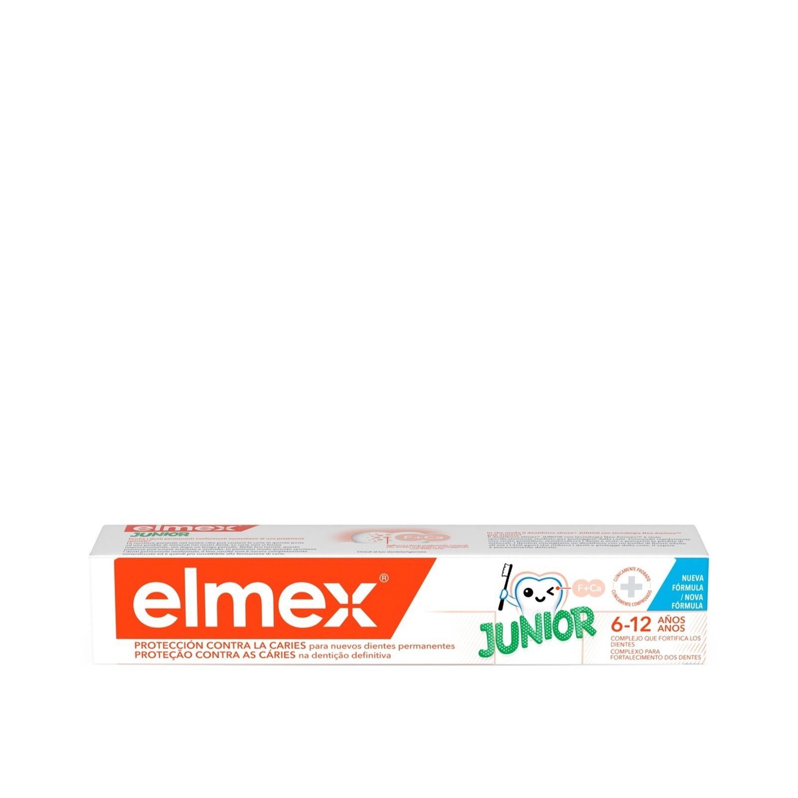 Elmex Junior Caries Protection Toothpaste 6-12 Years 75ml (2.54floz)