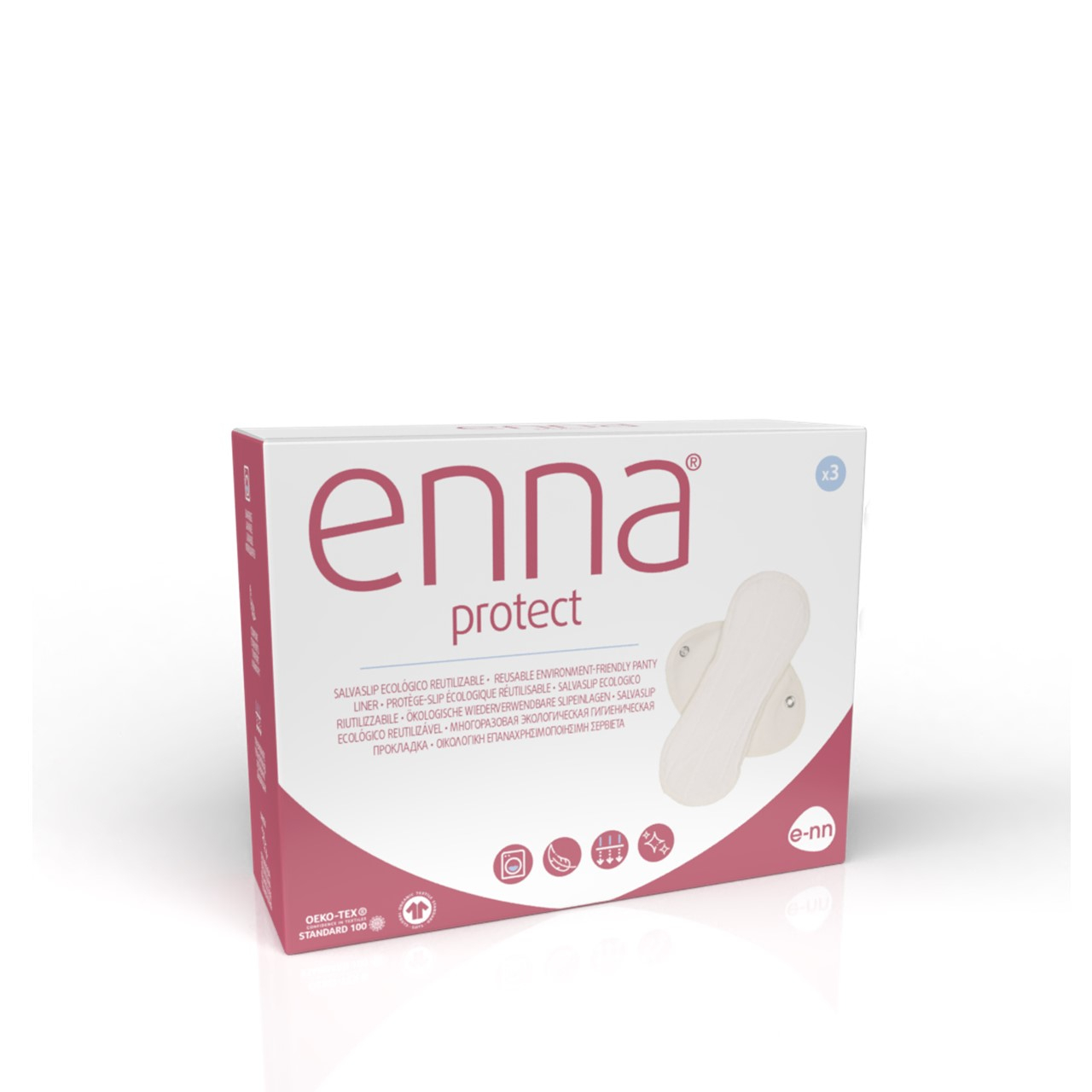 Enna Protect Ecological Reusable Panty Liner Normal x3