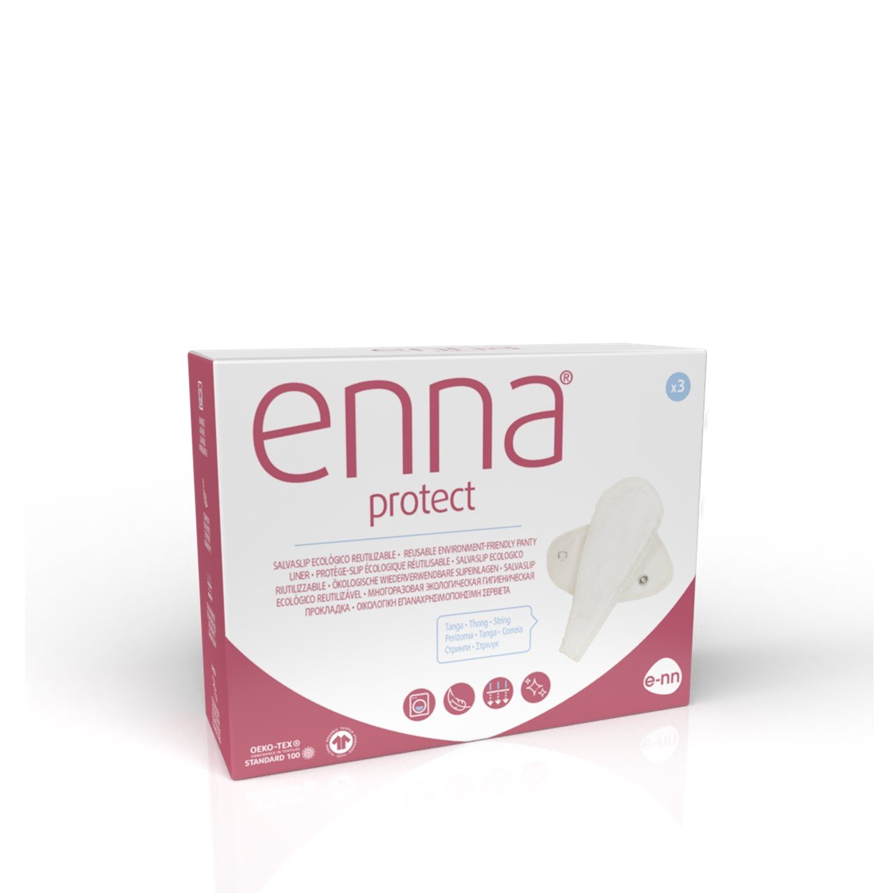 Enna Protect Ecological Reusable Panty Liner String x3