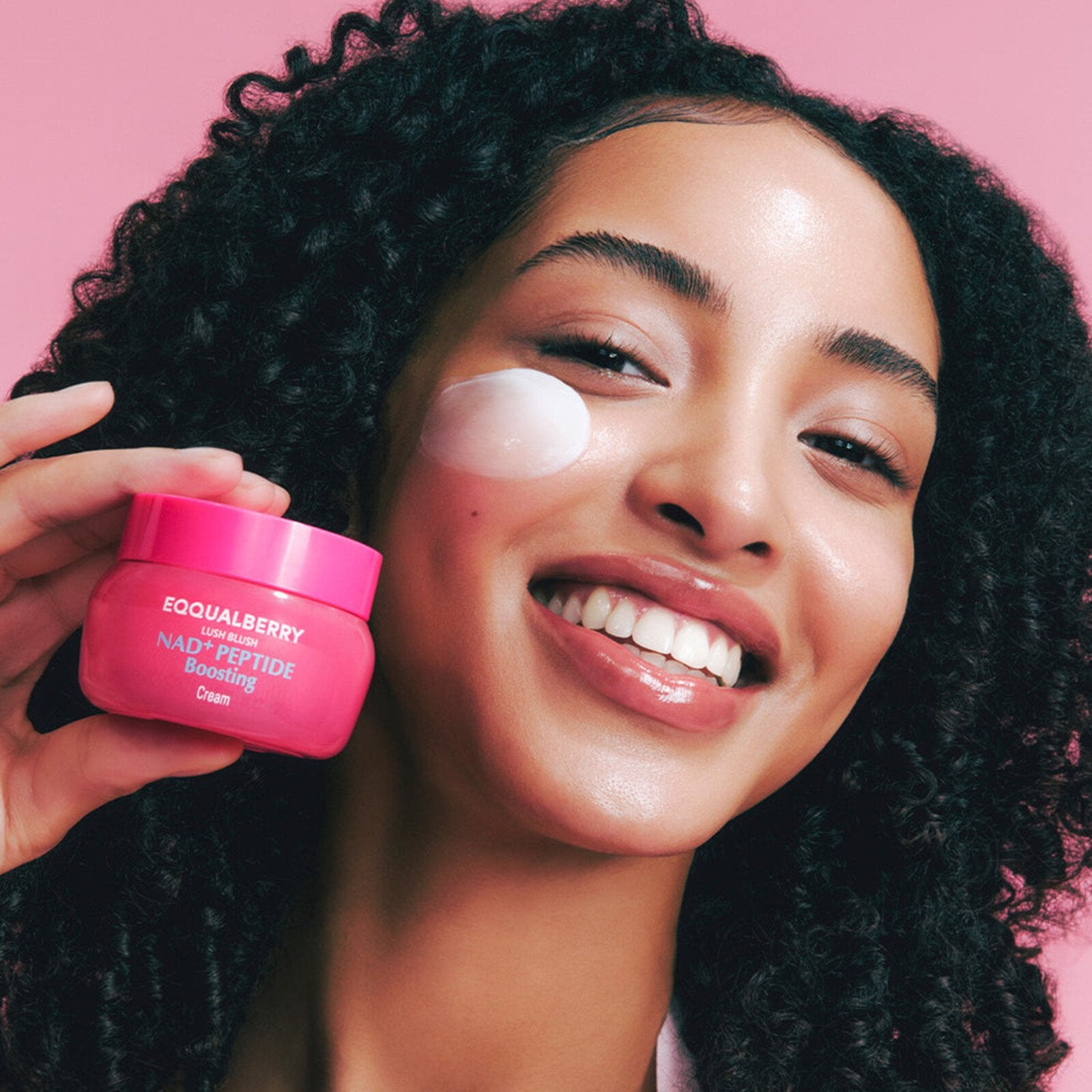 Eqqualberry NAD+ Peptide Boosting Cream Lush Blush 50ml