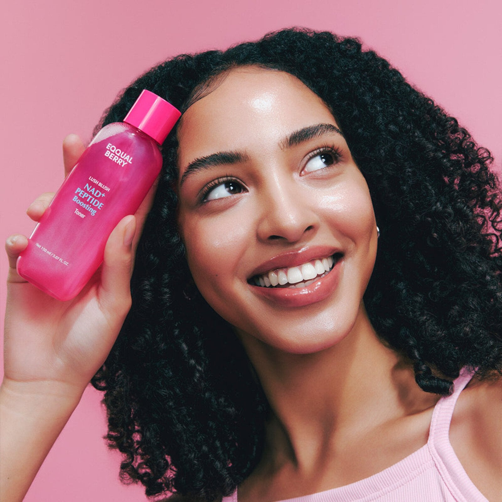 Eqqualberry NAD+ Peptide Boosting Toner Lush Blush 150ml