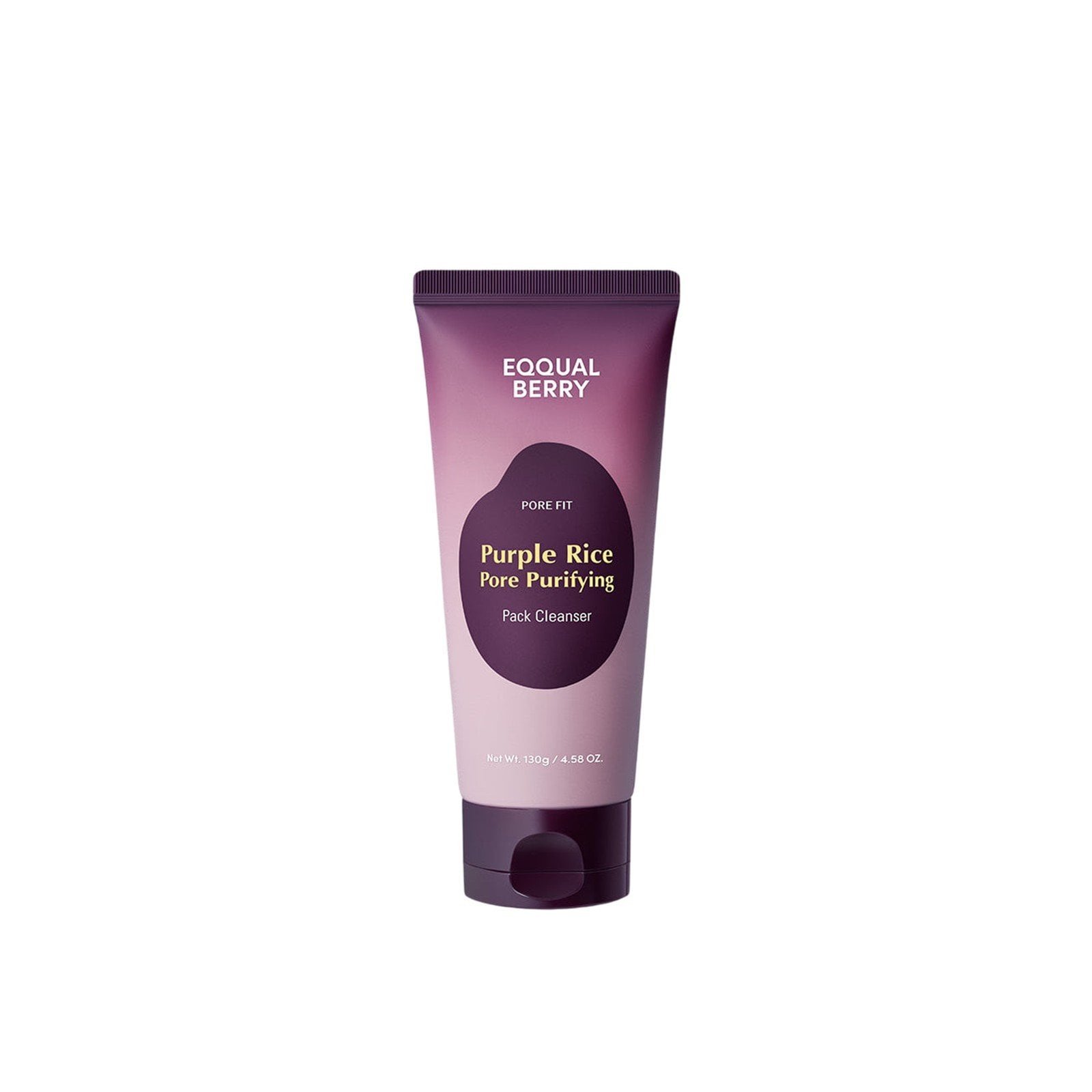 Eqqualberry Purple Rice Pore Purifying Pack Cleanser 130g