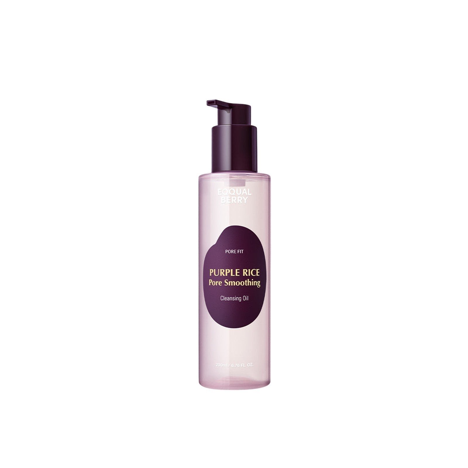 Eqqualberry Purple Rice Pore Smoothing Cleansing Oil 200ml