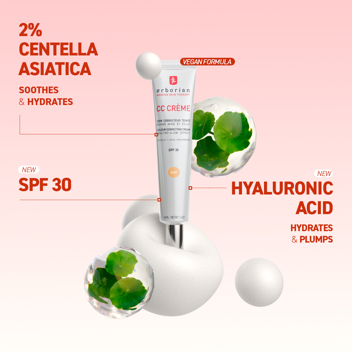 Erborian CC Crème SPF30 Deep 40ml