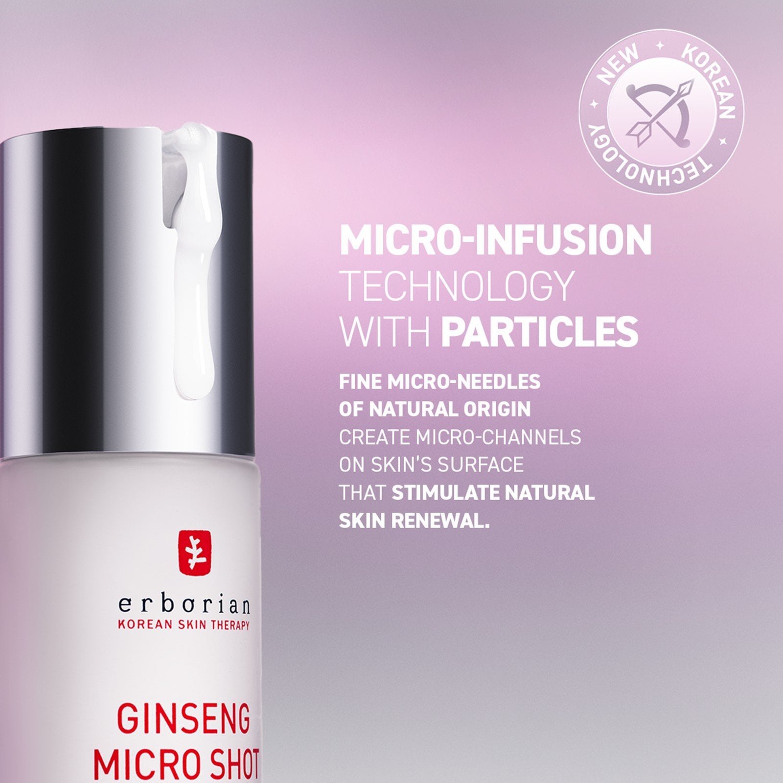 Erborian Ginseng Micro Shot Advanced 0.3% Skin Refining Micro-Infused Intense Serum 30ml