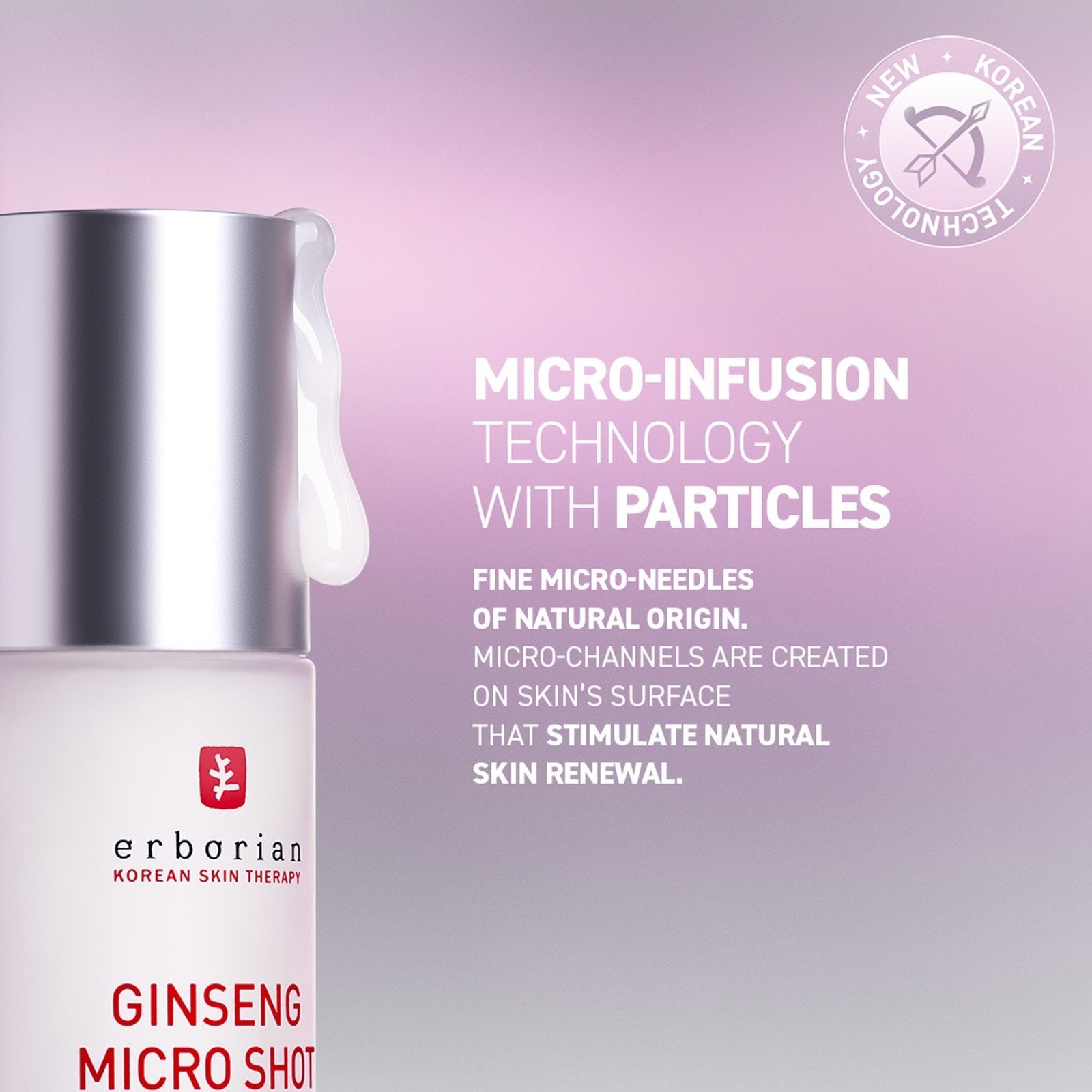 Erborian Ginseng Micro Shot Starter 0.1% Skin Refining Micro-Infused Serum 30ml