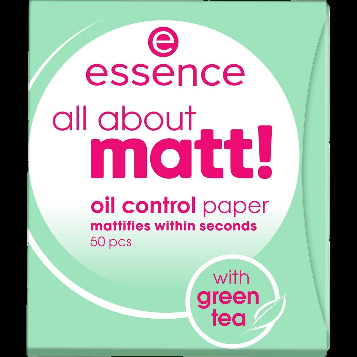 essence All About Matt! Oil Control Paper x50