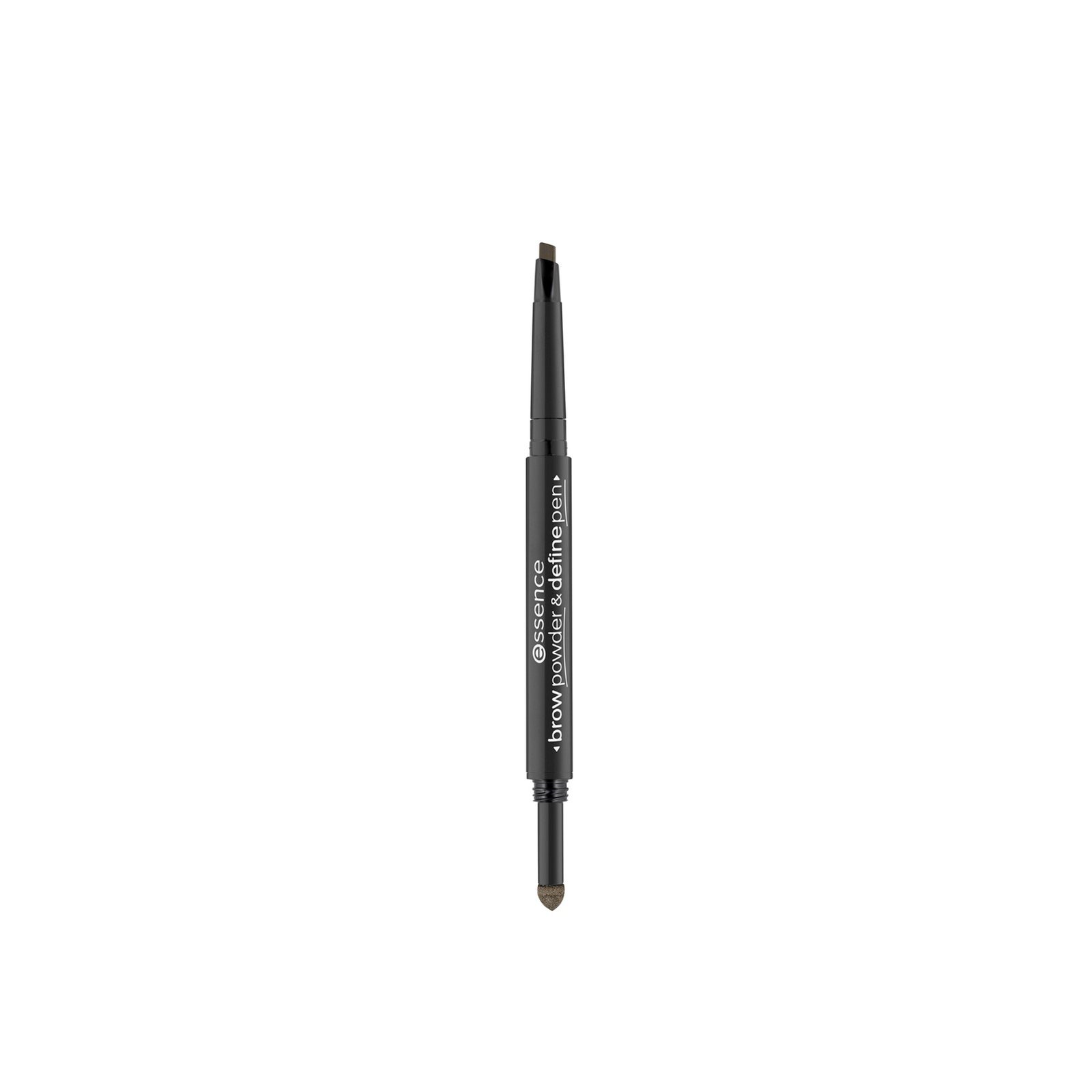 essence Brow Powder & Define Pen 03 Cool Dark Brown 2x0.2g (2x0.07 oz)
