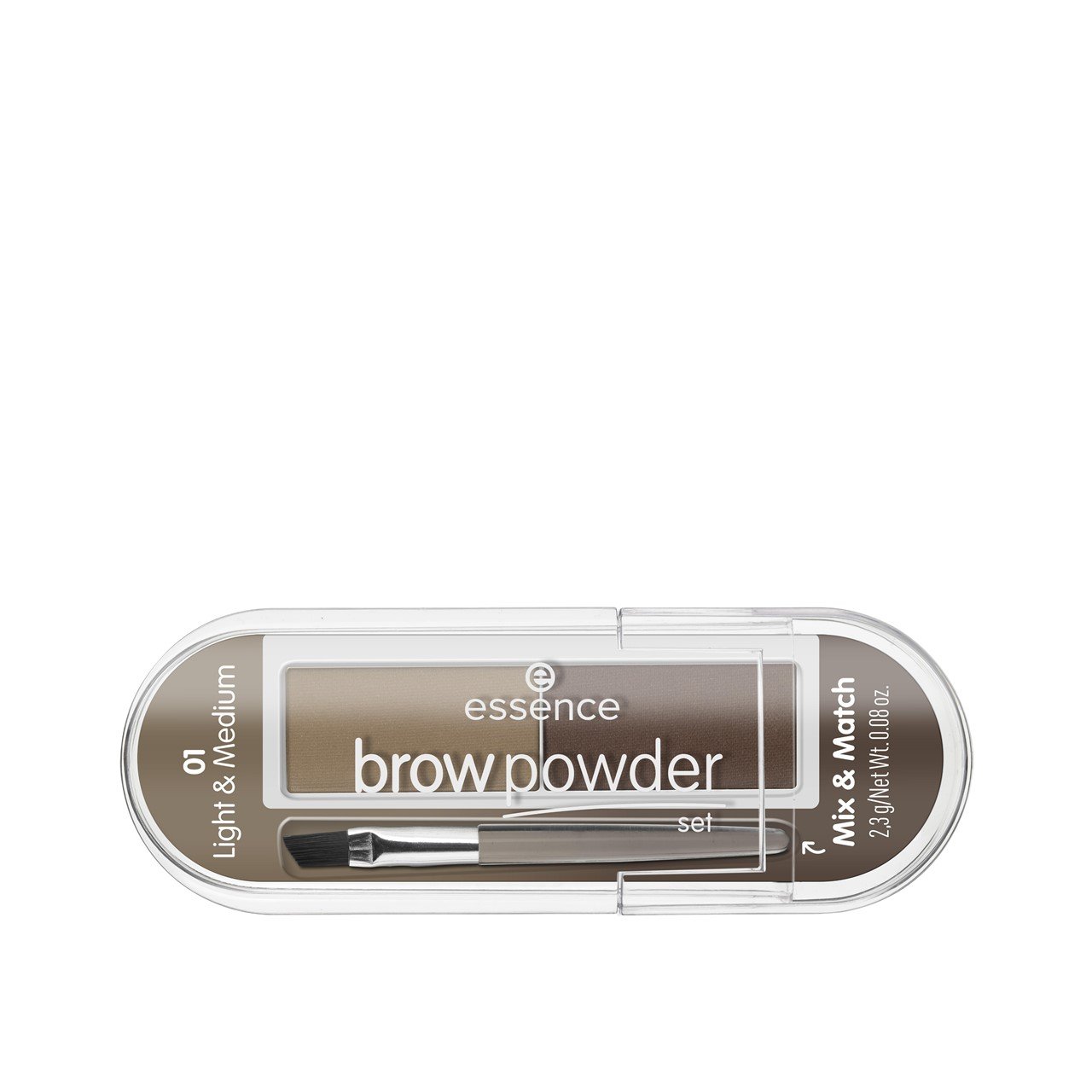 essence Brow Powder Set 01 Light & Medium 2.3g (0.08oz)