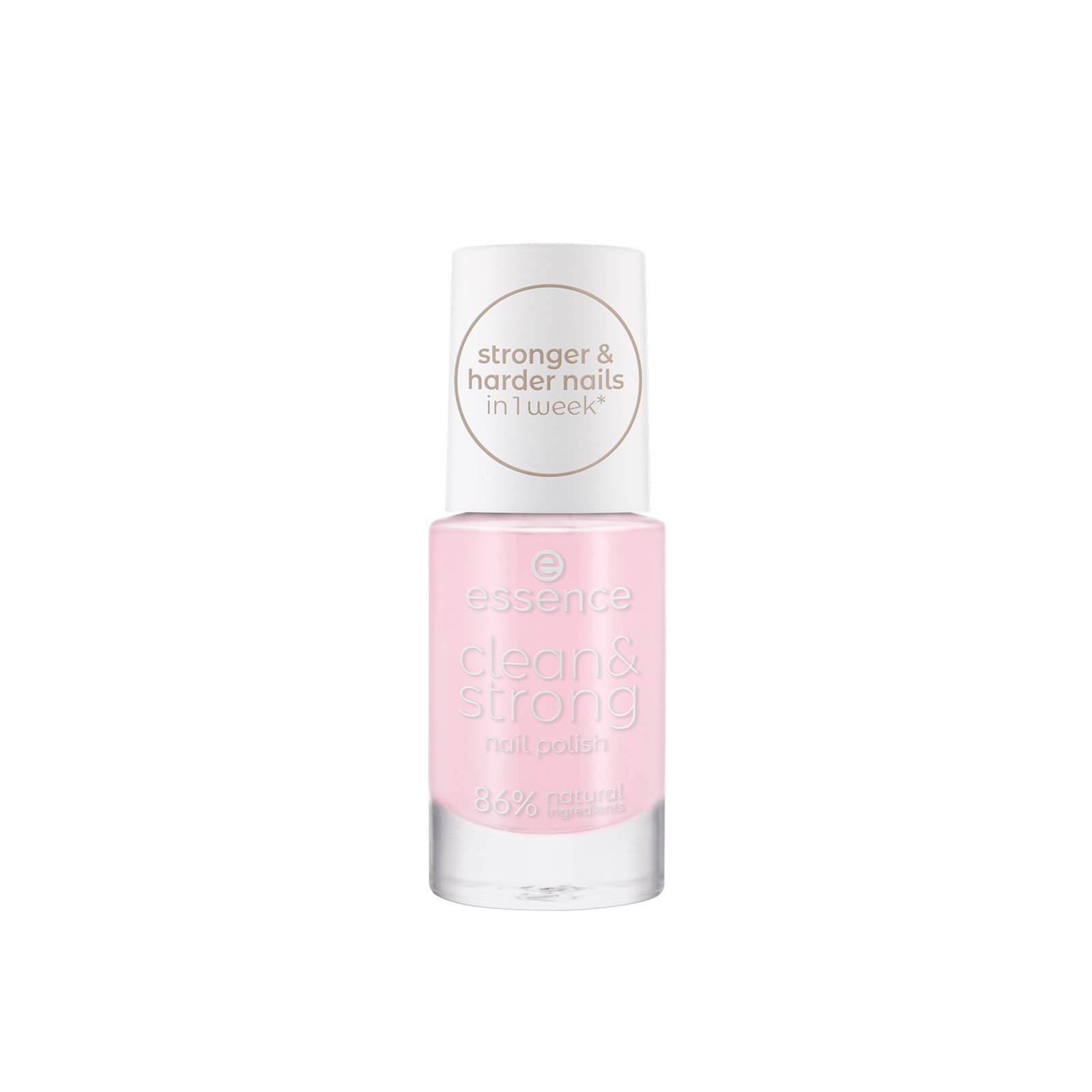 essence Clean & Strong Nail Polish 01 Pink Clouds 8ml