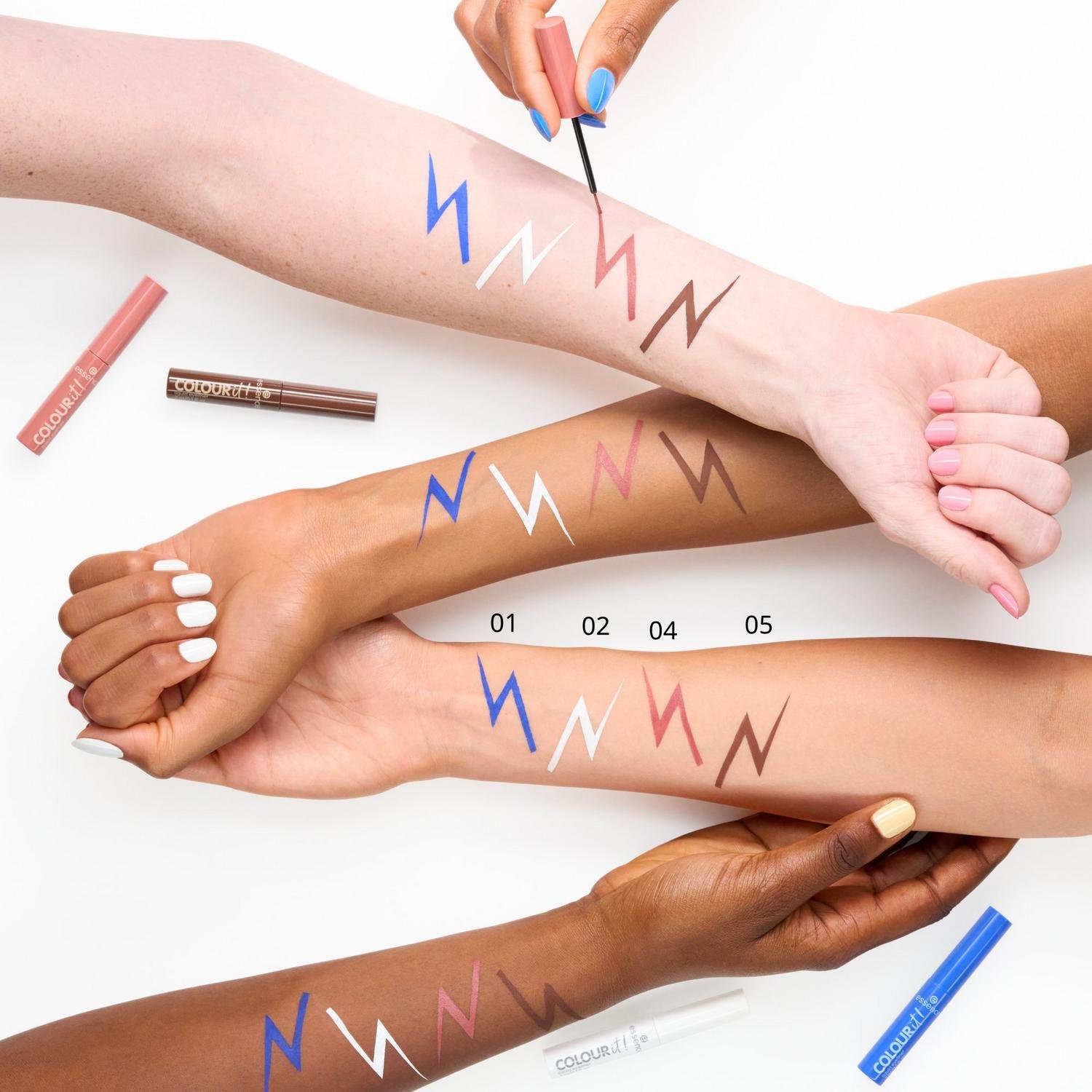 essence COLOR it! Flüssiger Eyeliner 02 White 3ml