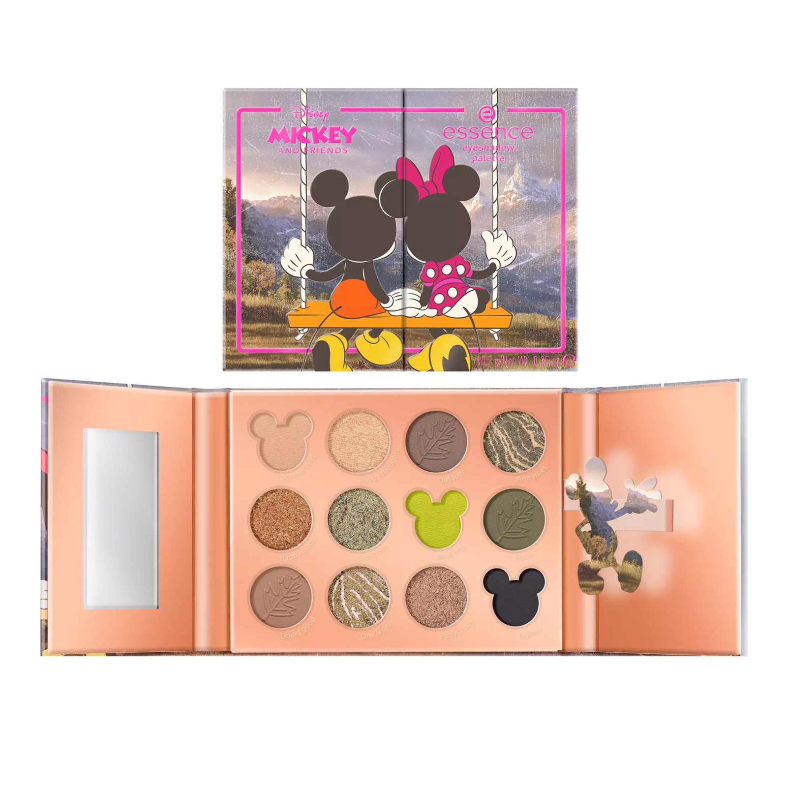 essence Disney Mickey And Friends Eyeshadow Palette 01 Dreams Are Forever 10.2g