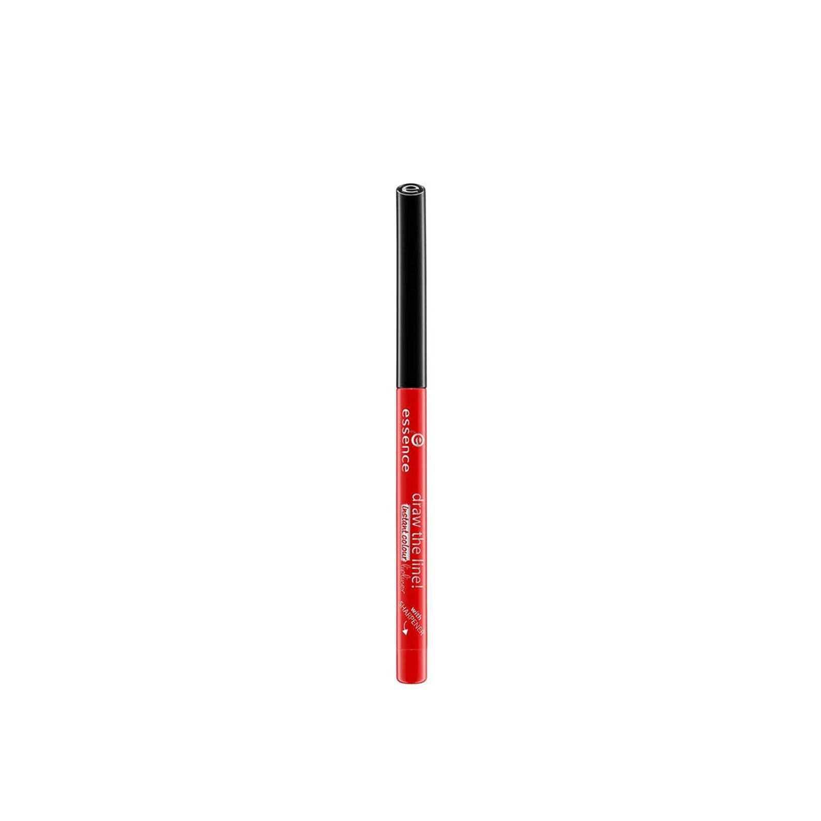 essence Draw The Line! Instant Colour Lipliner 12 Head To-Ma-Toes 0.25g (0.009 oz)