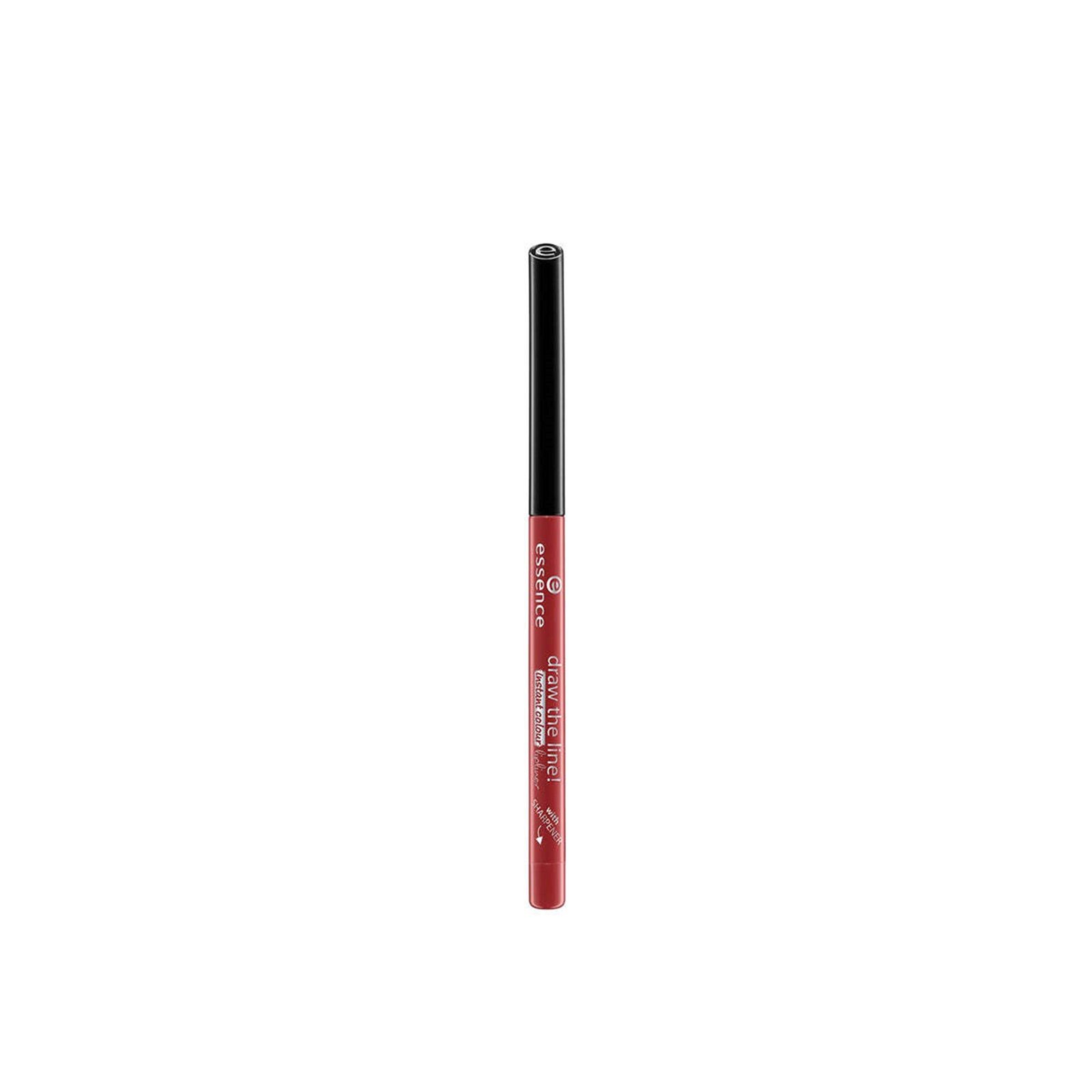 essence Draw The Line! Instant Colour Lipliner 14 Catch Up Red 0.25g