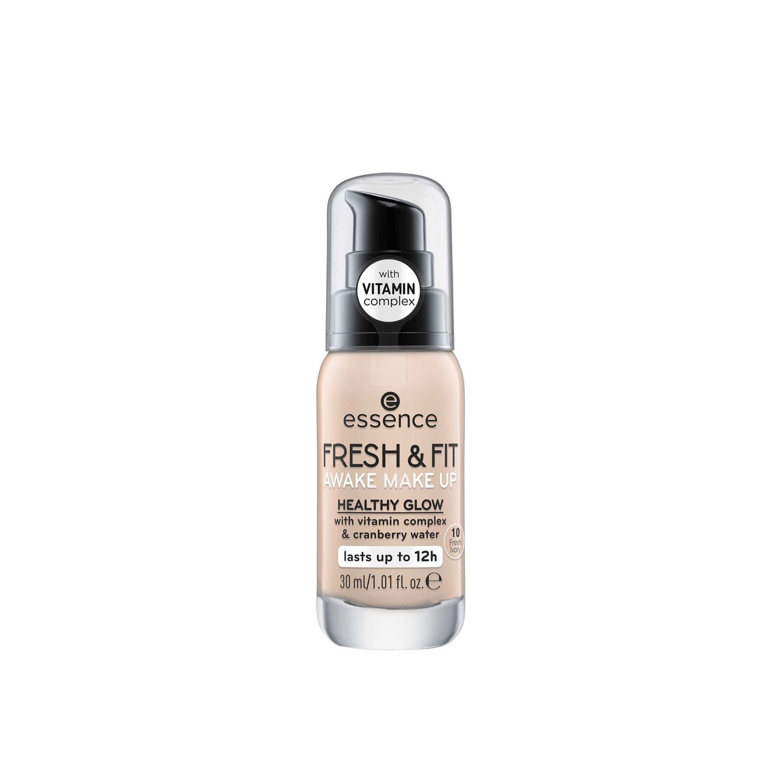 essence Fresh & Fit Awake Makeup 10 Fresh Ivory 30ml