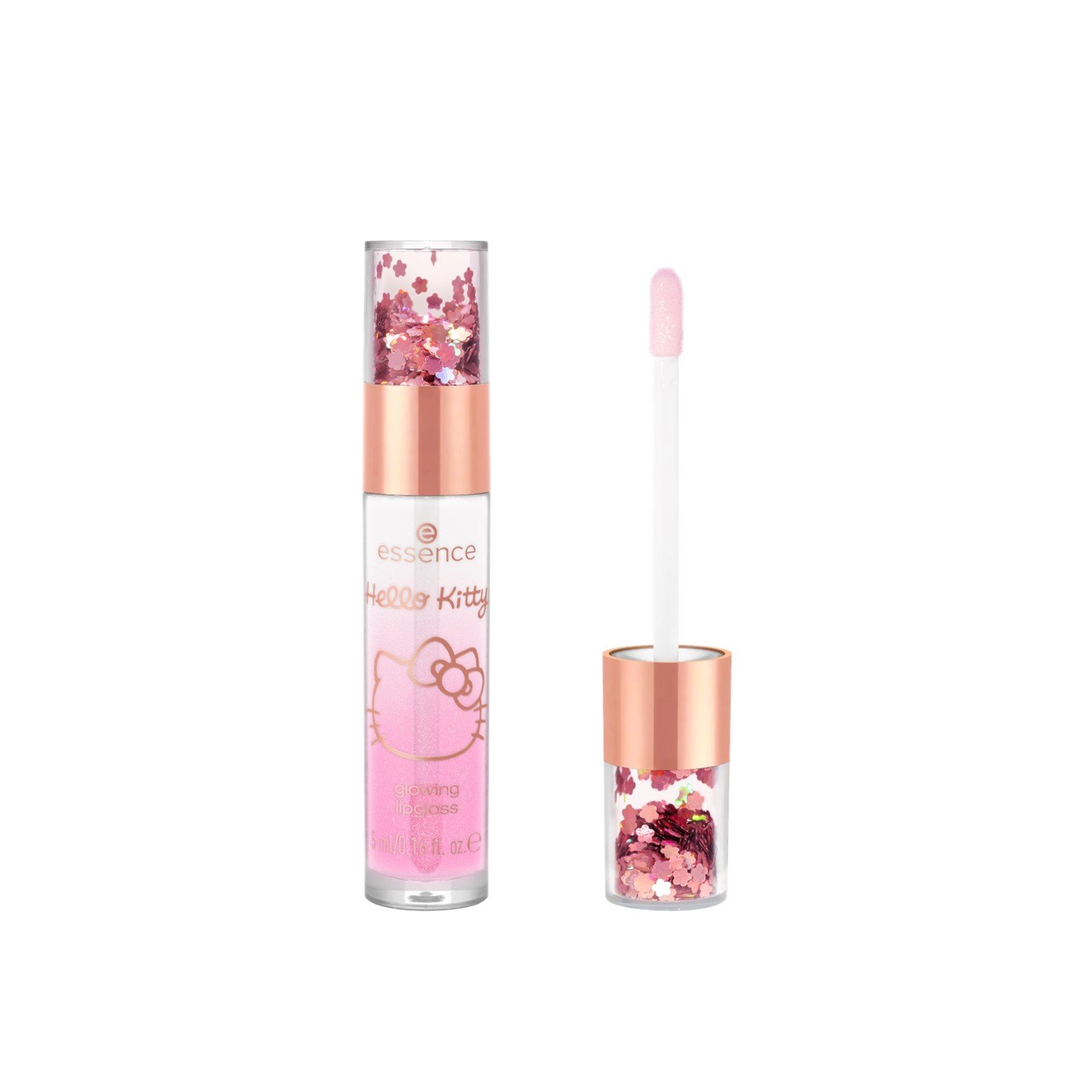 essence Hello Kitty Glowing Lipgloss 01 Today Just Got Cuter! 5ml (0.16floz)