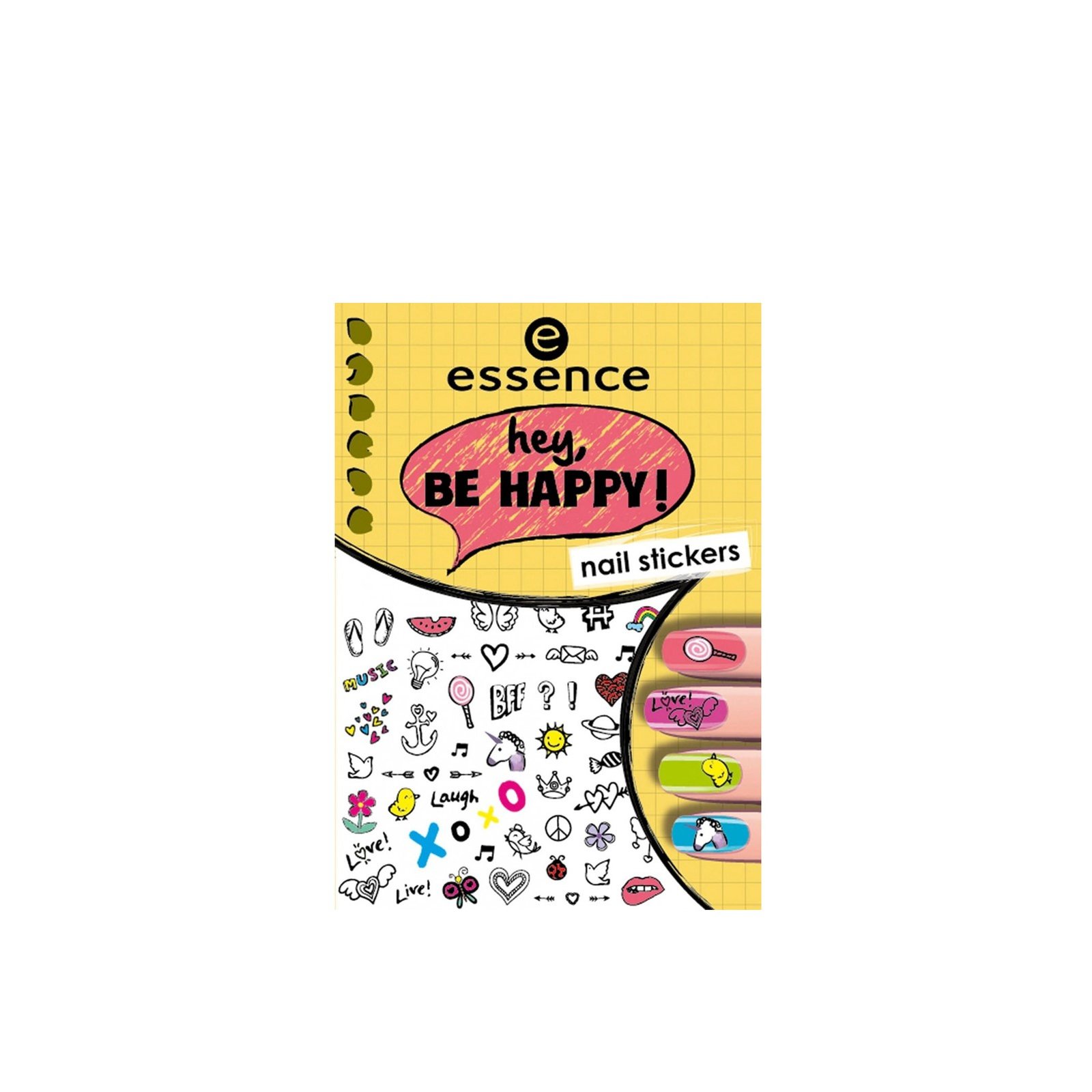 essence Hey, Be Happy! Nail Stickers 05