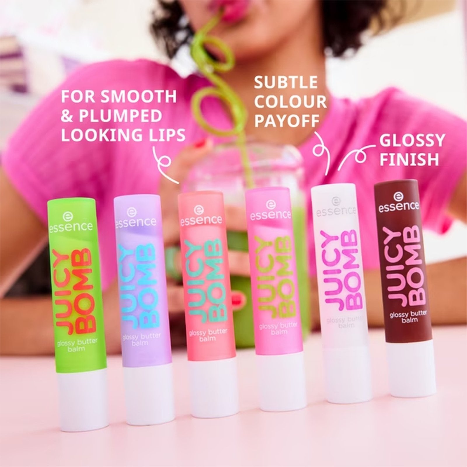 essence JUICY BOMB Bálsamo Brilhante 08 Cherrything I Want 2,5 g