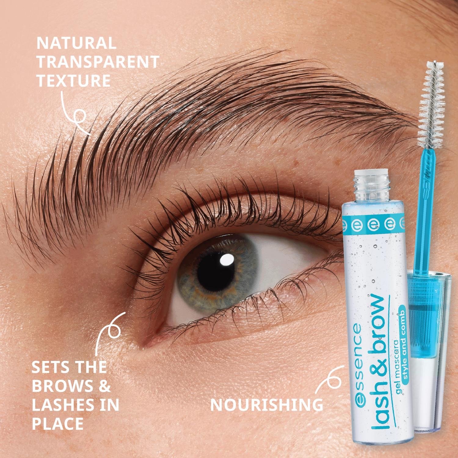 essence Lash & Brow Gel Mascara 9ml