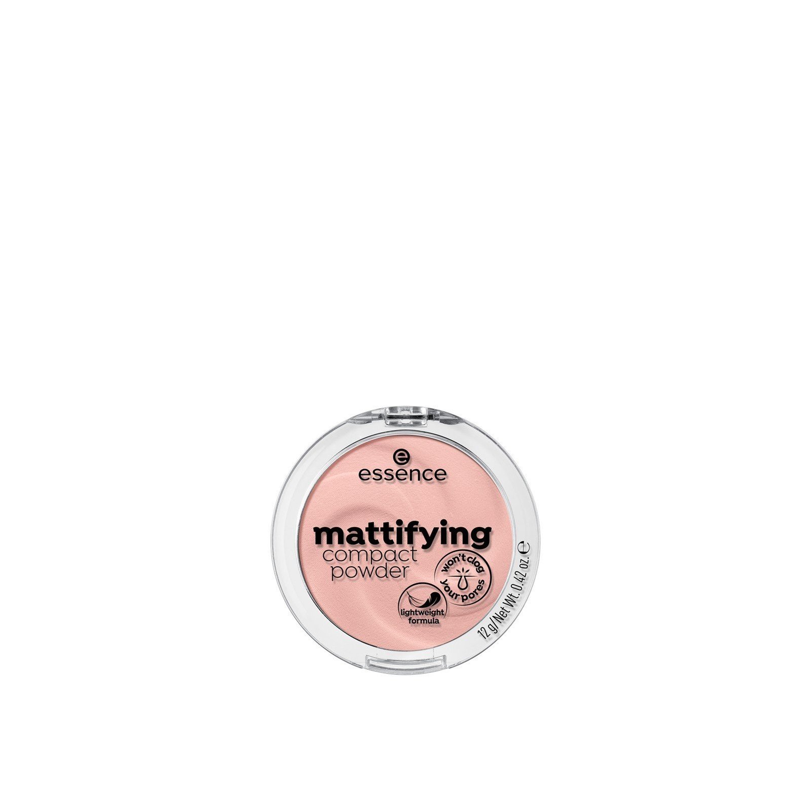 essence Mattifying Compact Powder 10 Light Beige 12g