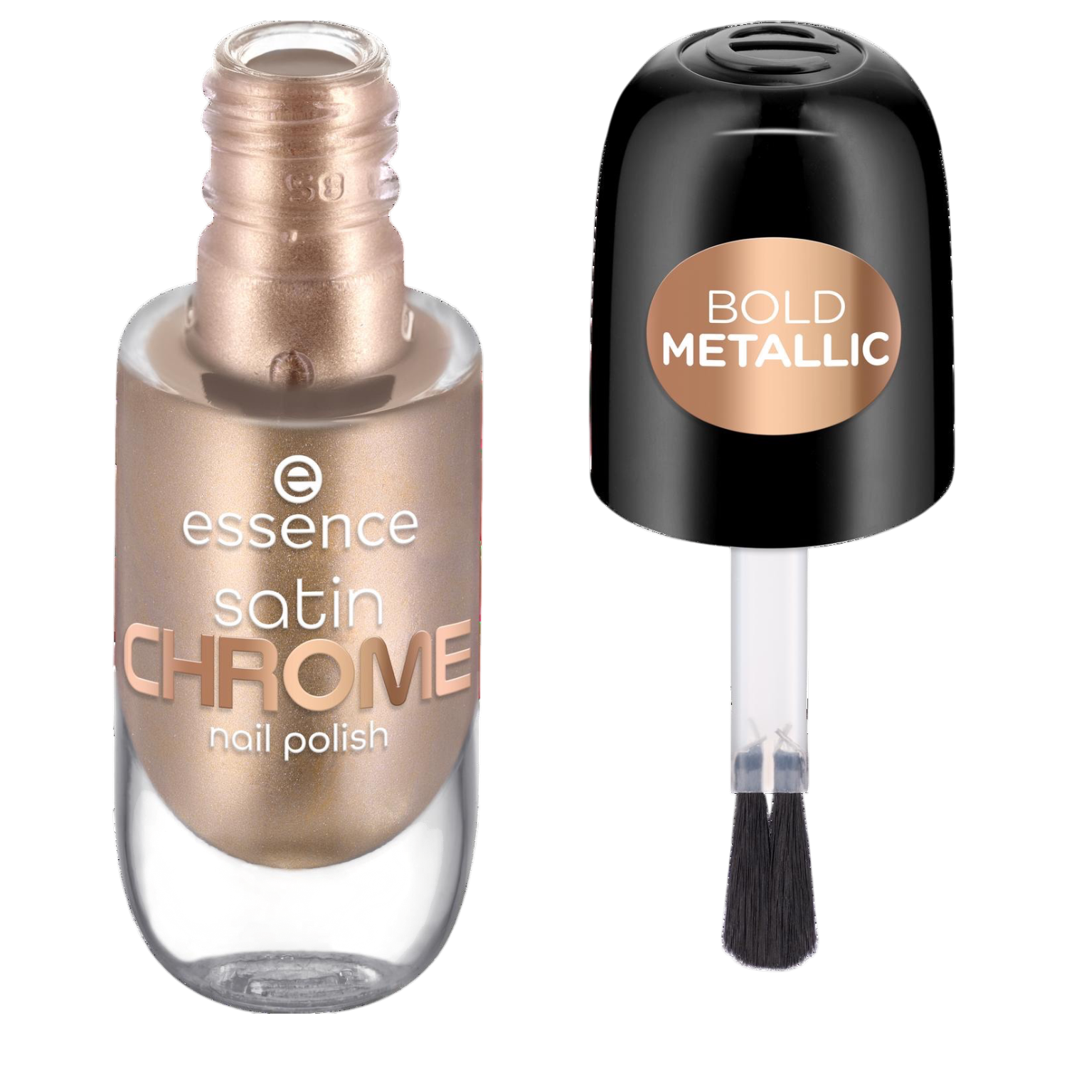 essence Satin Chrome Nail Polish 01 Robotic Rose 8ml (0.27floz)