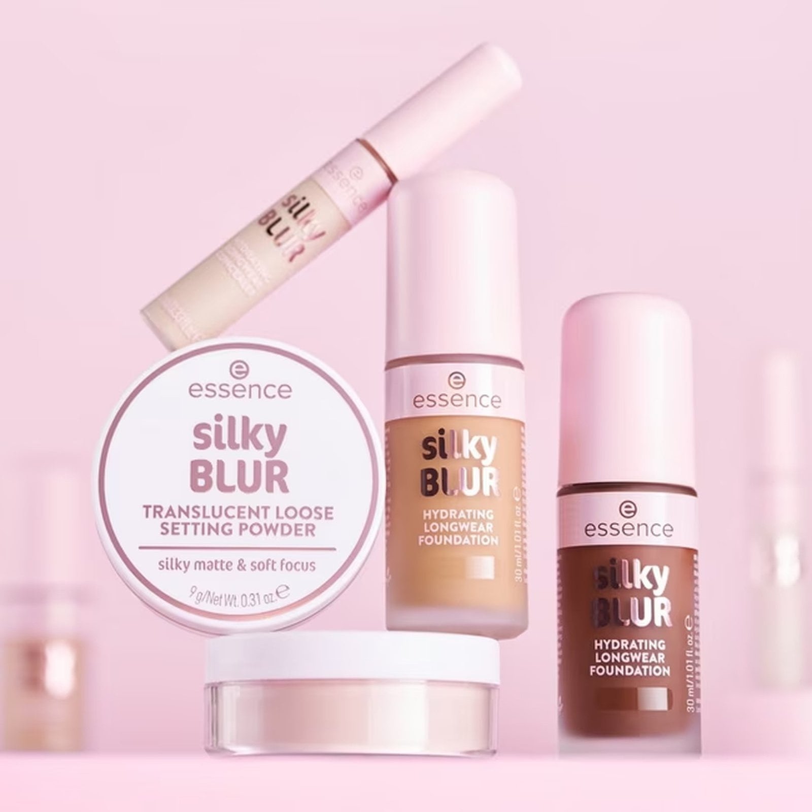 essence Silky Blur Hydrating Longwear Foundation 170 30ml