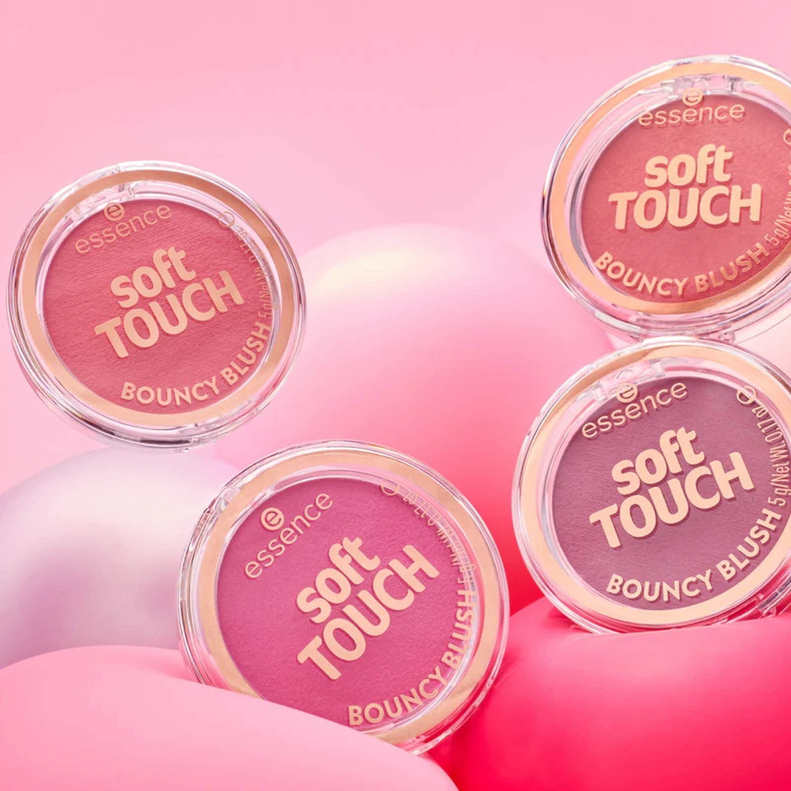essence Soft Touch Bouncy Blush 30 Exotic Daisy 5g