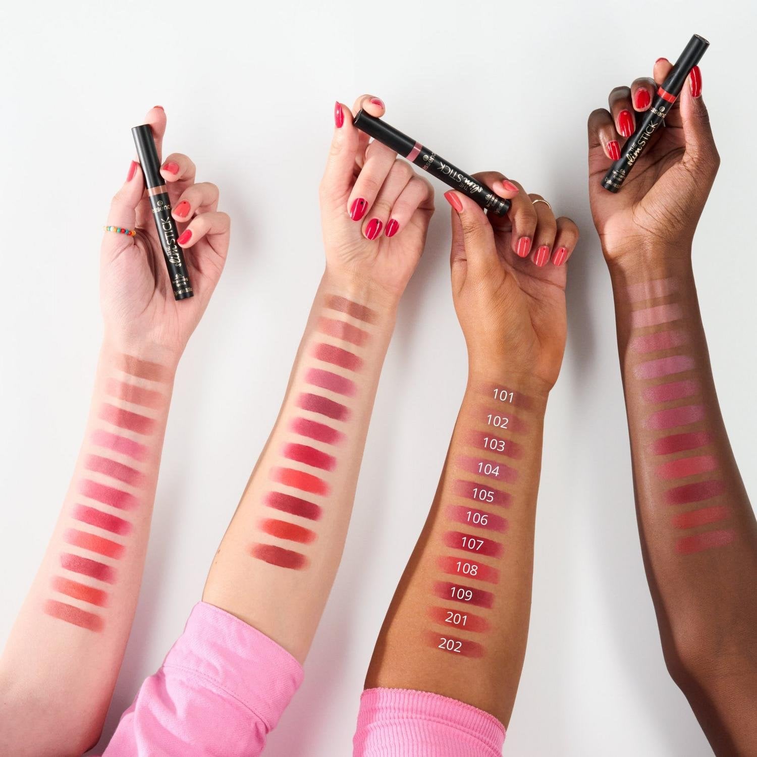 essence The Slim Stick أحمر شفاه طويل الثبات لمدة 6 ساعات 109 Burgundy Bliss 1.7g