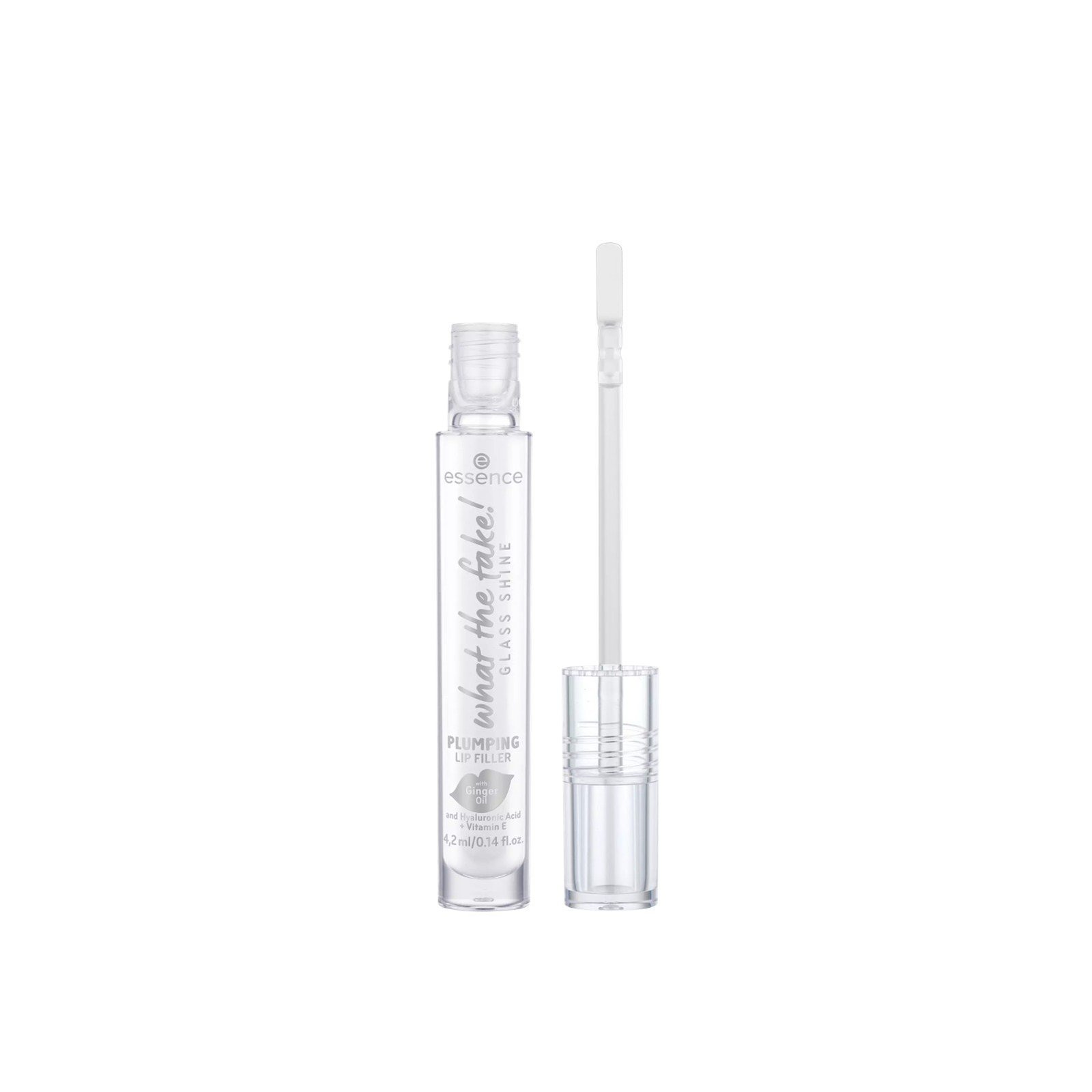 essence What The Fake! Glass Shine Plumping Lip Filler 01 Oh So Glassy! 4.2ml