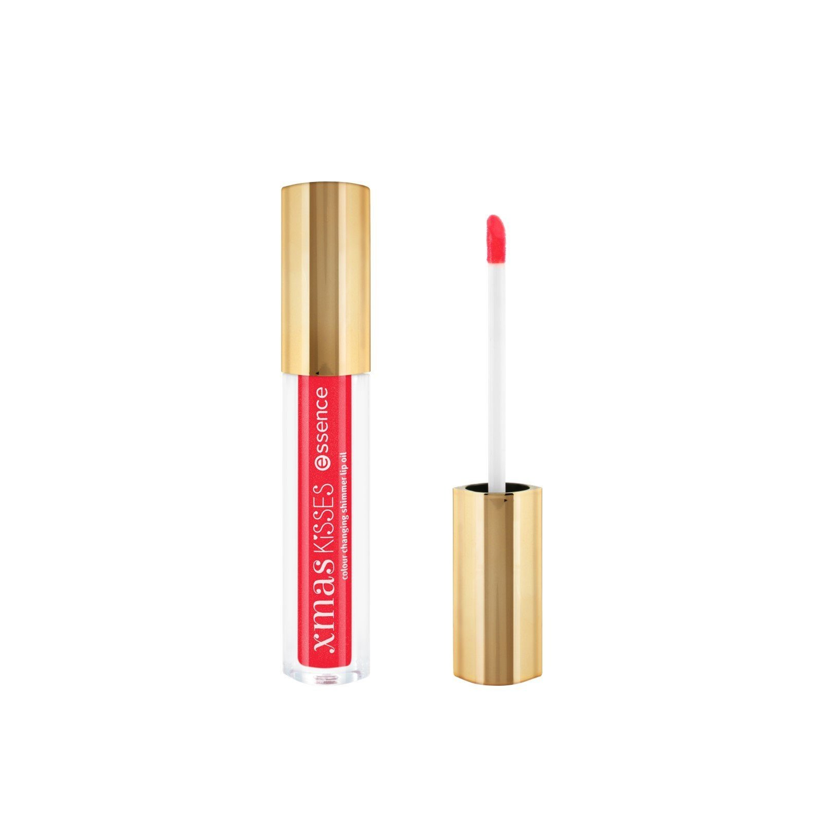 essence Xmas Kisses Colour Changing Shimmer Lip Oil 01 Kiss & Wish! 2.6ml