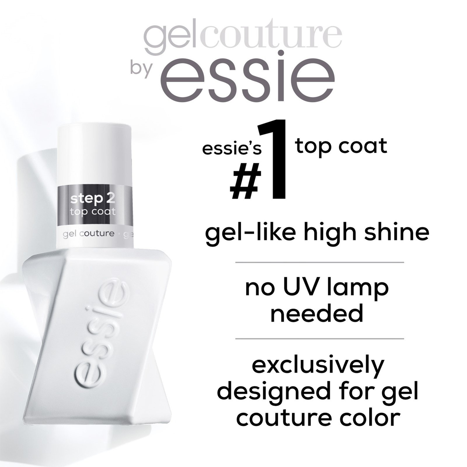 Buy essie Gel (0.46fl Wear USA Polish Couture · 345 Nail 13.5ml Long Only oz) Bubbles