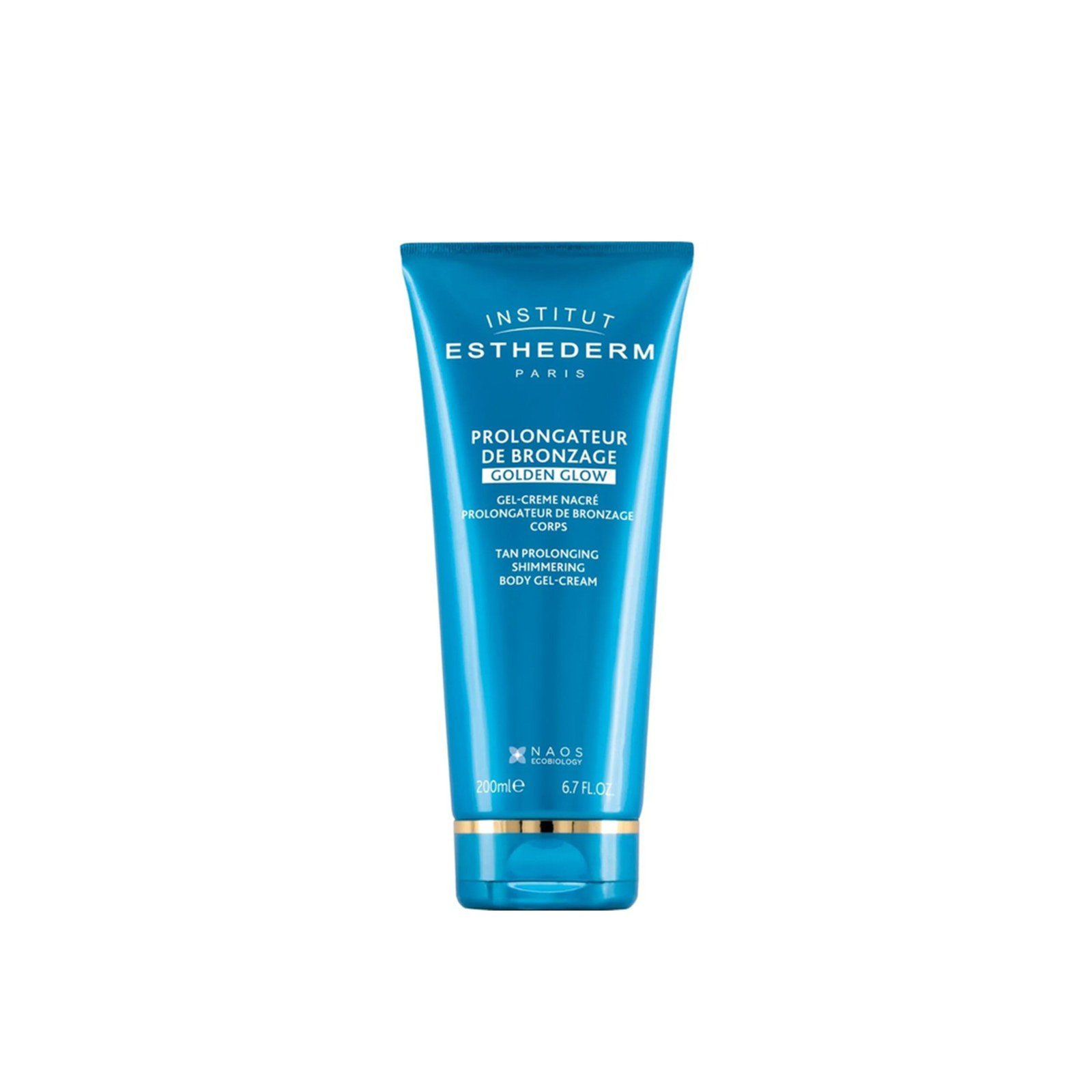 Esthederm Golden Glow Tan Prolonging Shimmering Body Gel-Cream 200ml