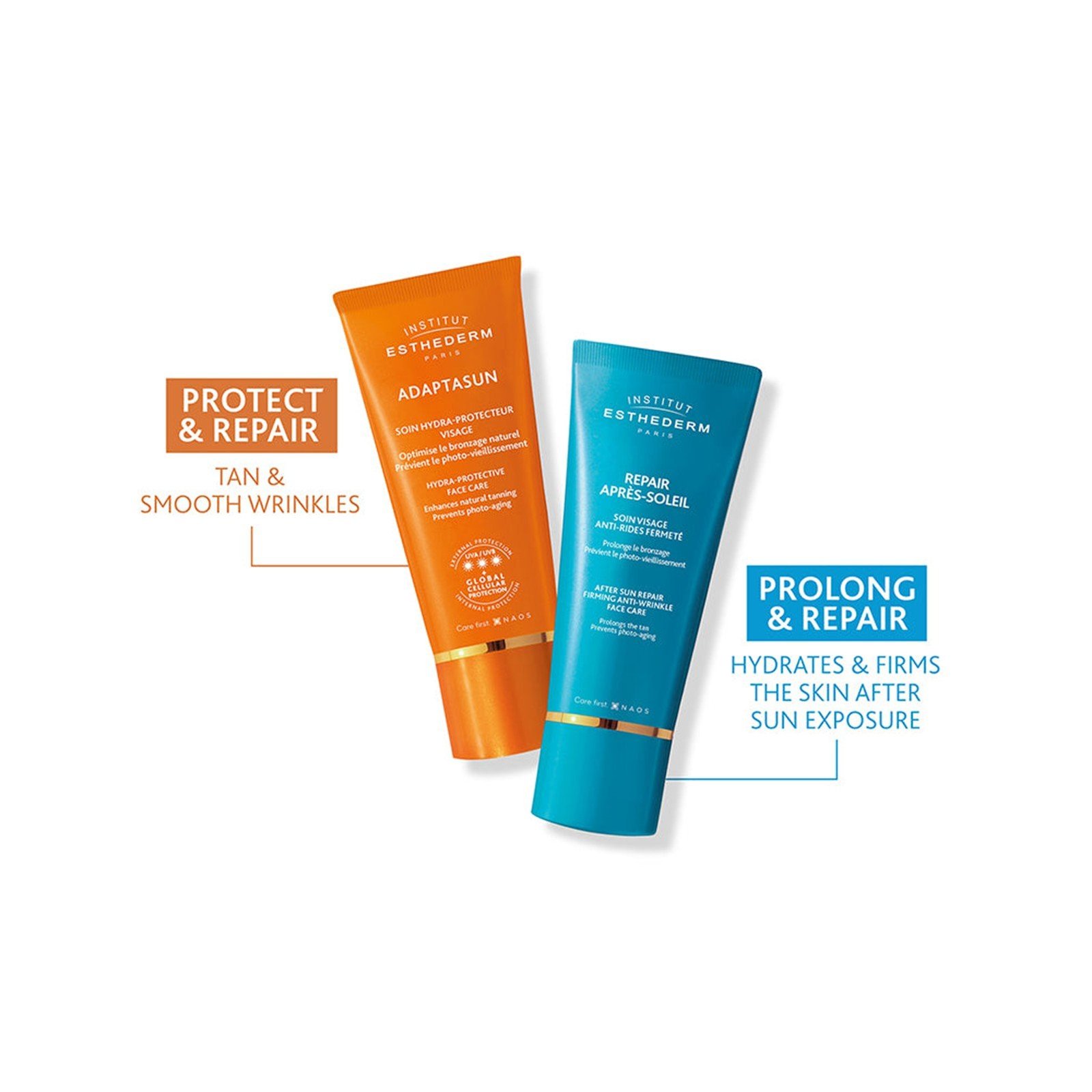 Esthederm Sun Bronz Repair Hydra-Protective Anti-Wrinkle and Firming Face Care Strong Sun 50ml