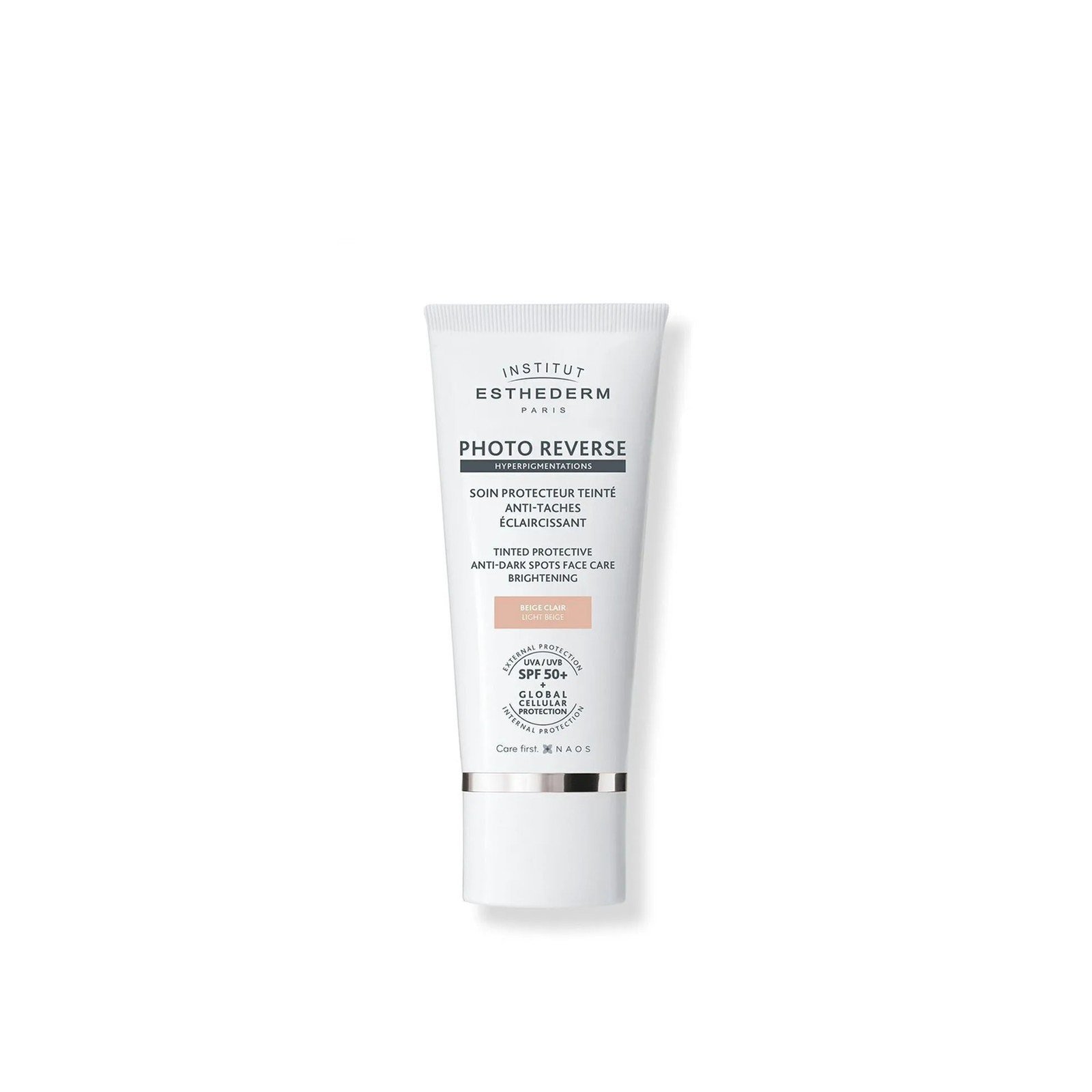 Esthederm Sun Photo Reverse Tinted Protective Anti-Dark Spots Face Care Light Beige SPF50+ 50ml (1.6floz)