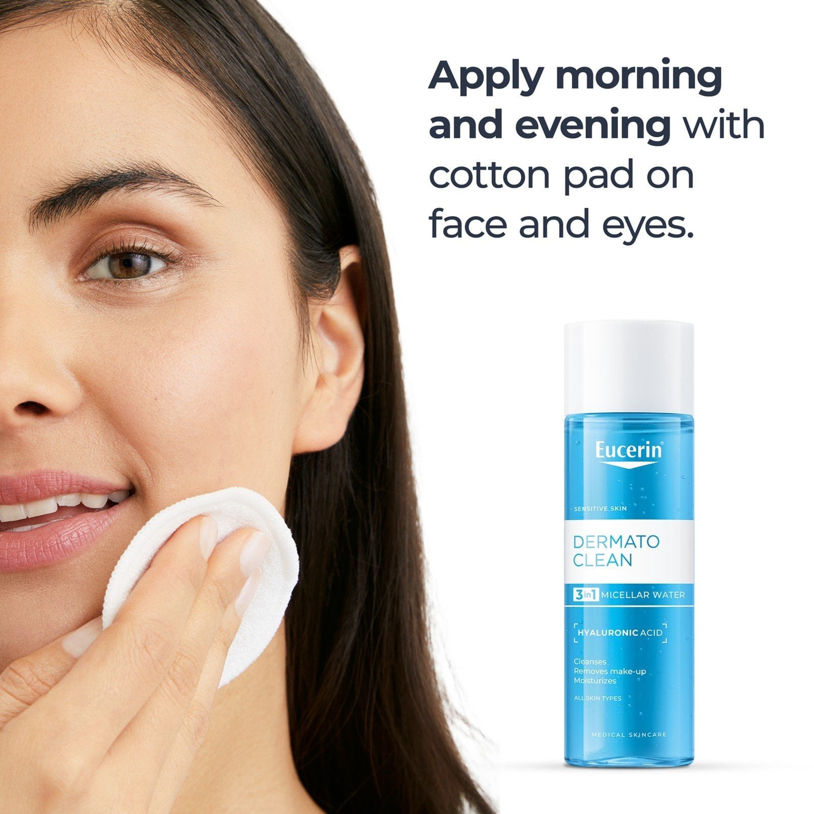 Eucerin DermatoCLEAN 3-In-1 Micellar Water 200ml