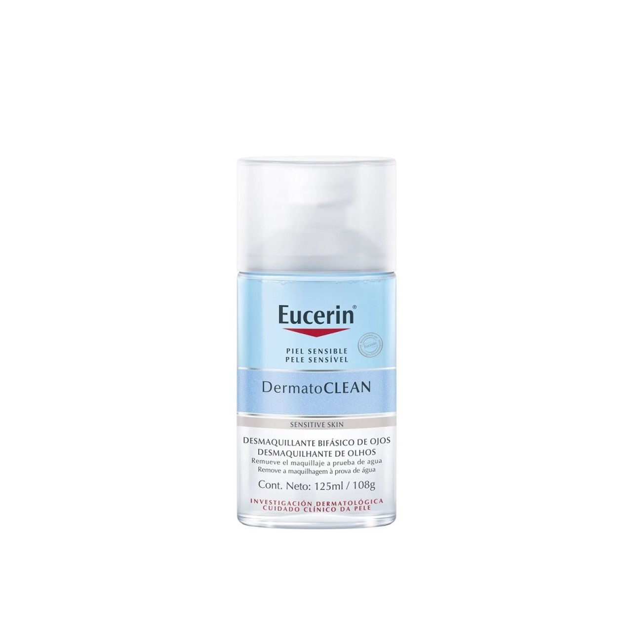 Eucerin DermatoCLEAN Eye Make-up Remover 125ml (4.23floz)