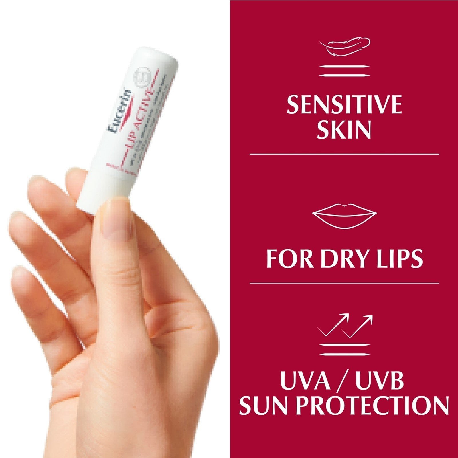 Eucerin pH5 Lip Active Balm SPF20 4.8g x2