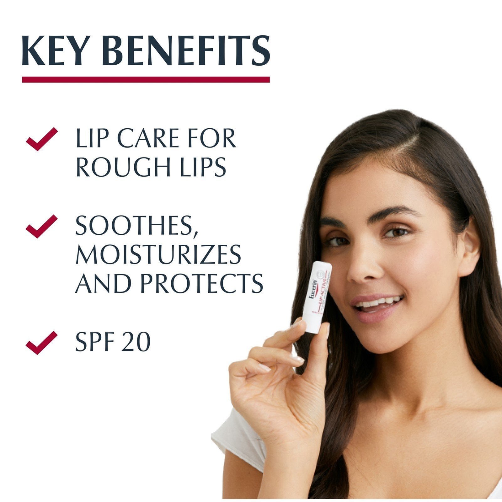 Eucerin pH5 Lip Active Balm SPF20 4.8g x2
