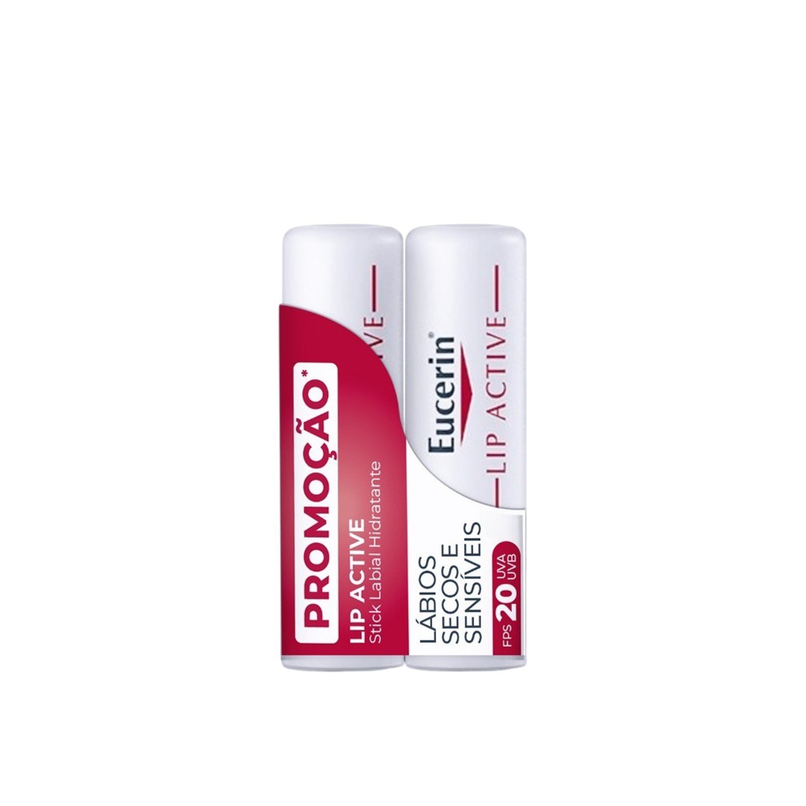 Eucerin pH5 Lip Active Balm SPF20 4.8g x2