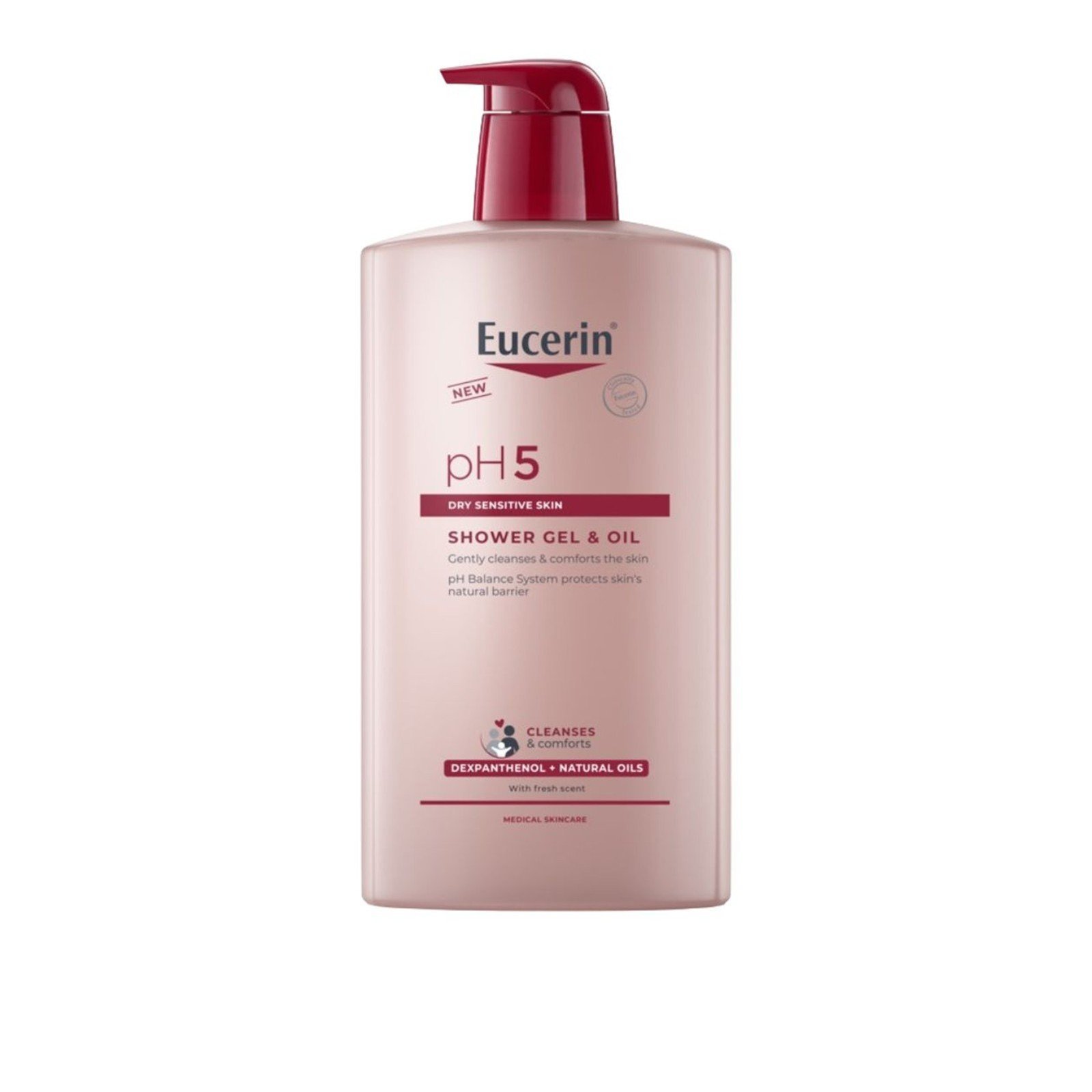 Eucerin pH5 Shower Gel & Oil 1L