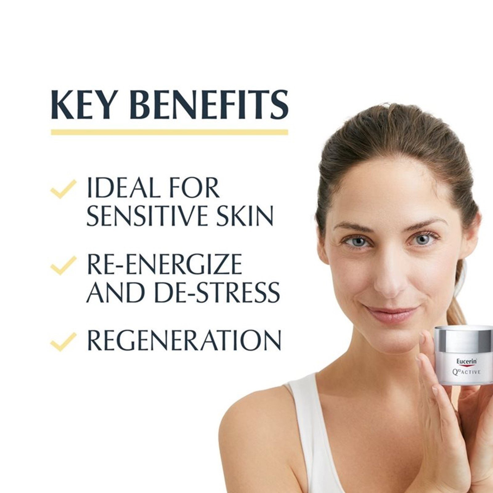 Eucerin Q10 Active Anti-Wrinkle Day Cream Dry Skin 50ml
