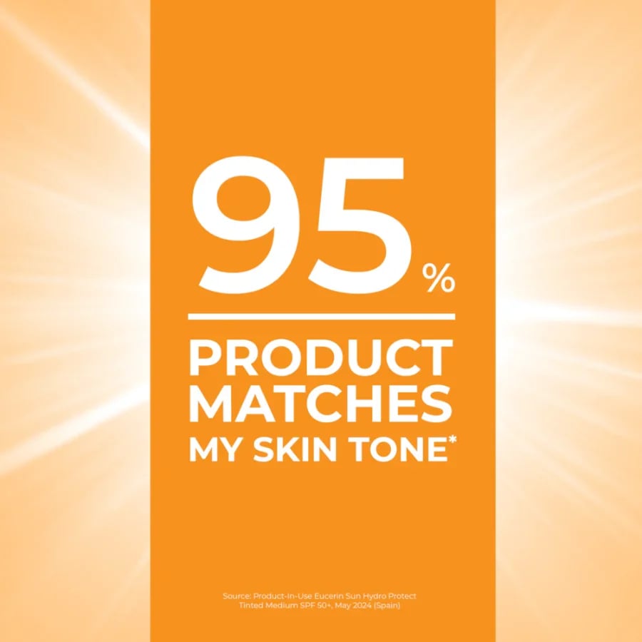 Eucerin Sun Hydro Protect Fluide Solaire Ultra-Léger Teinté SPF50+ Medium 50ml