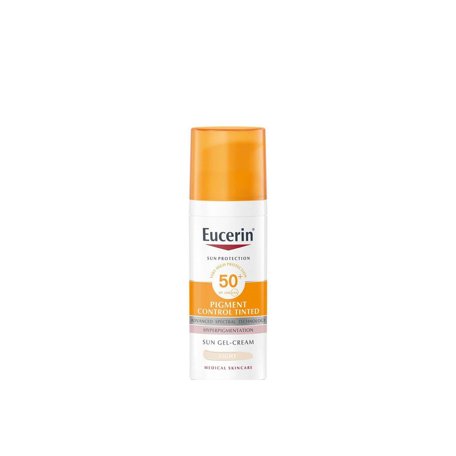 Eucerin Sun Pigment Control Sun Tinted Gel-Cream SPF50+ Light 50ml